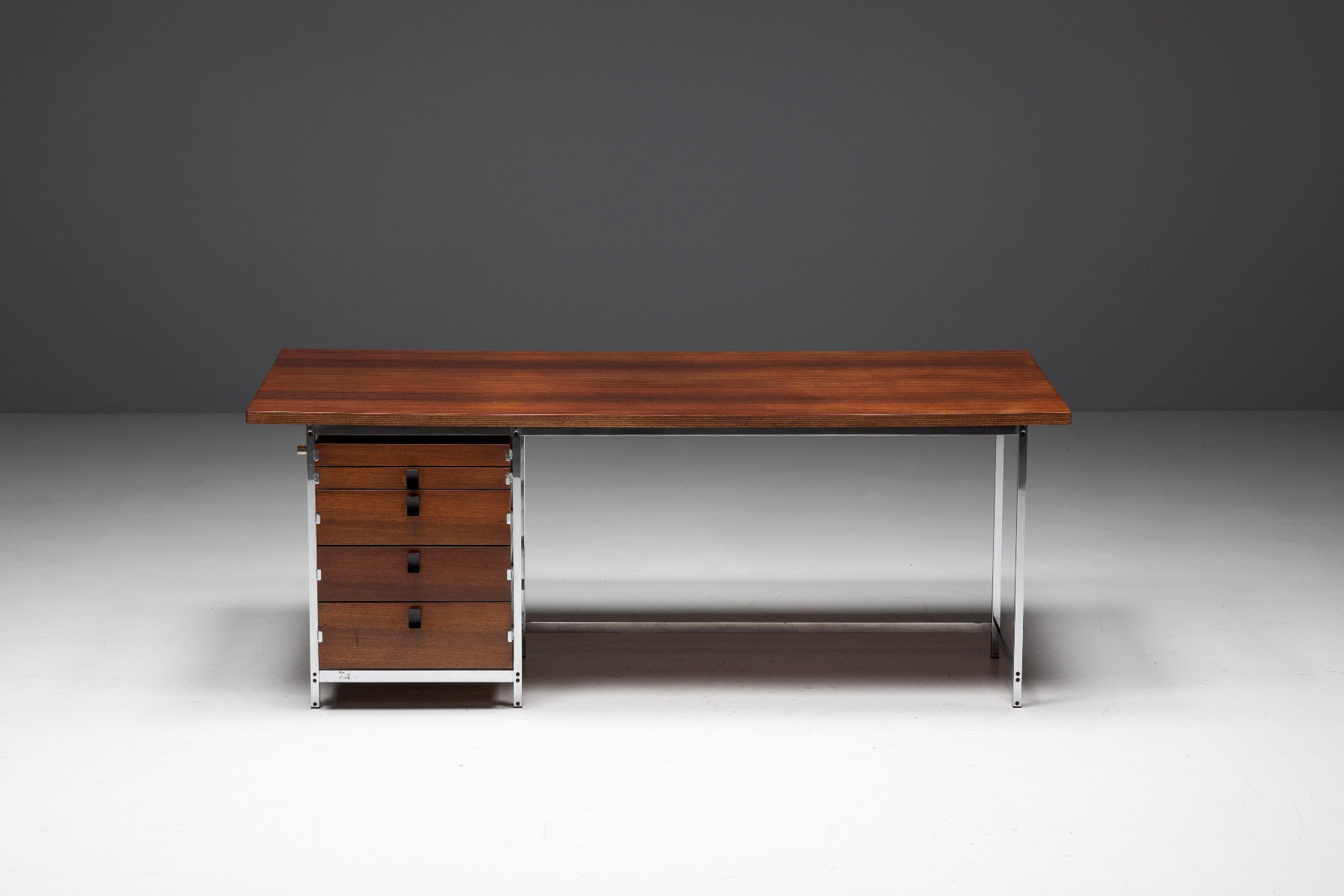 Executive Desk by Jules Wabbes for Mobilier Universel - 1950s