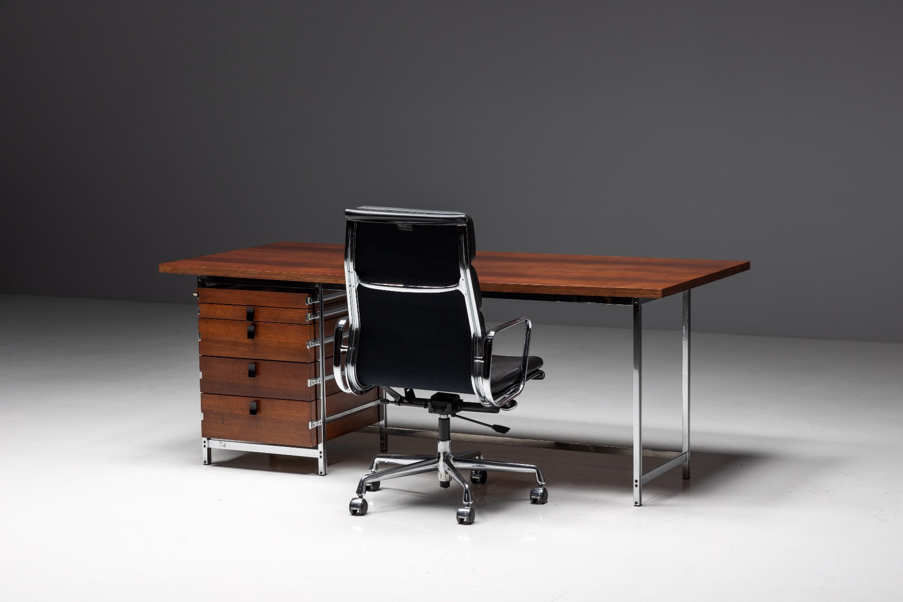 Executive Desk by Jules Wabbes for Mobilier Universel - 1950s