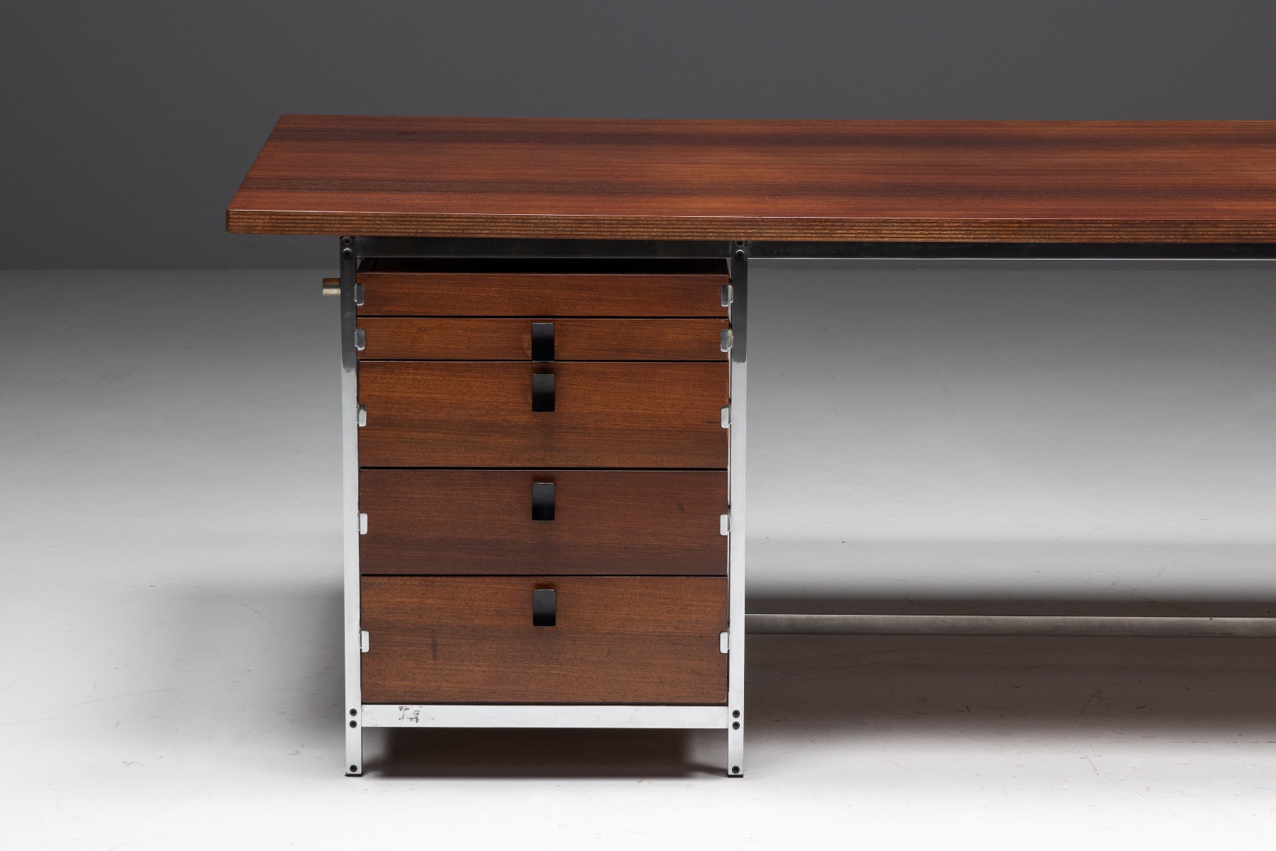 Executive Desk by Jules Wabbes for Mobilier Universel - 1950s