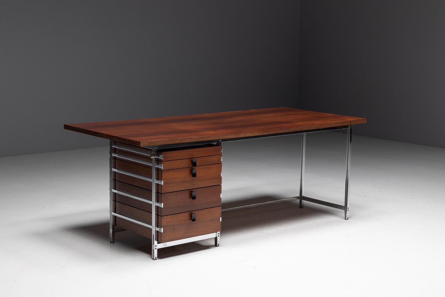 Executive Desk by Jules Wabbes for Mobilier Universel - 1950s