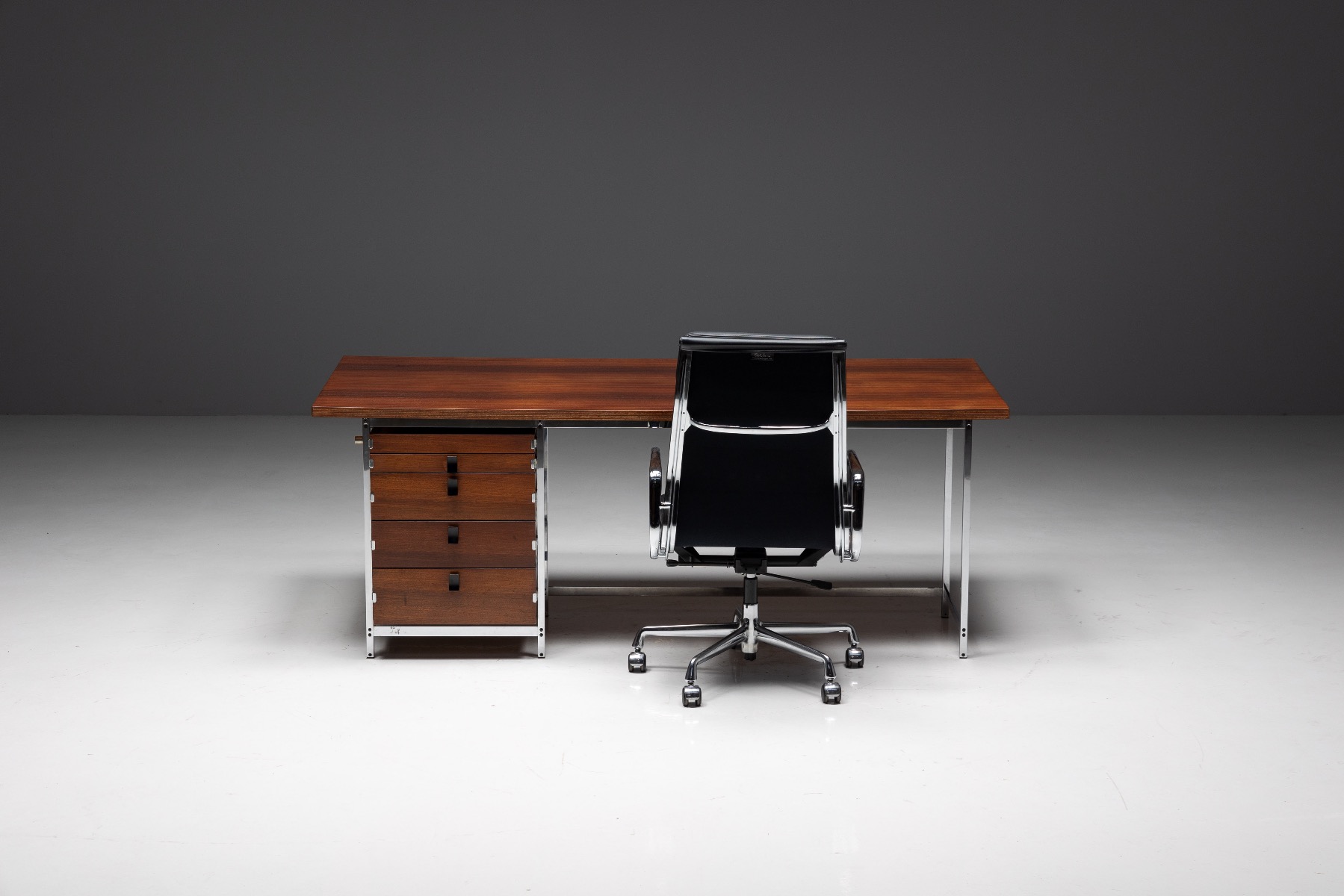 Executive Desk by Jules Wabbes for Mobilier Universel - 1950s