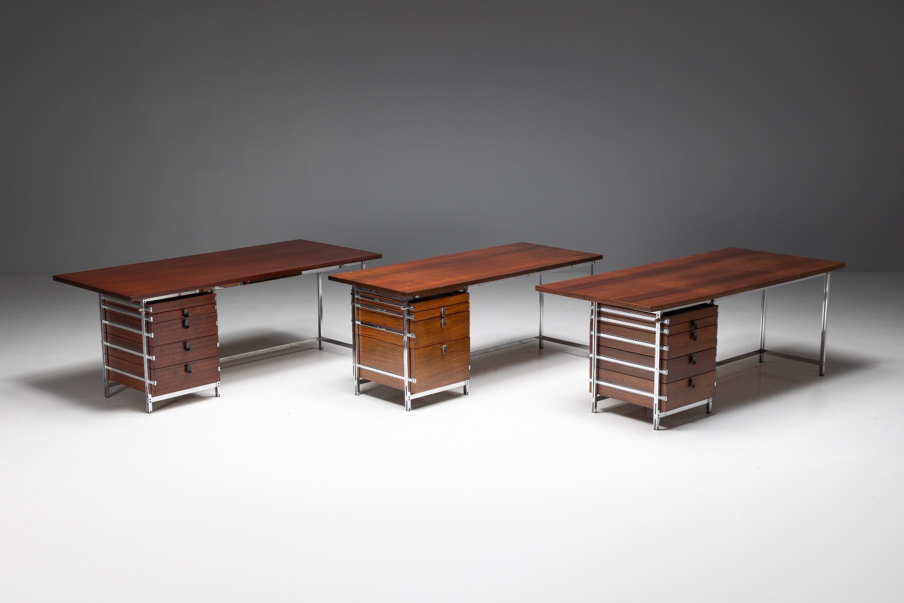 Executive Desk by Jules Wabbes for Mobilier Universel - 1950s