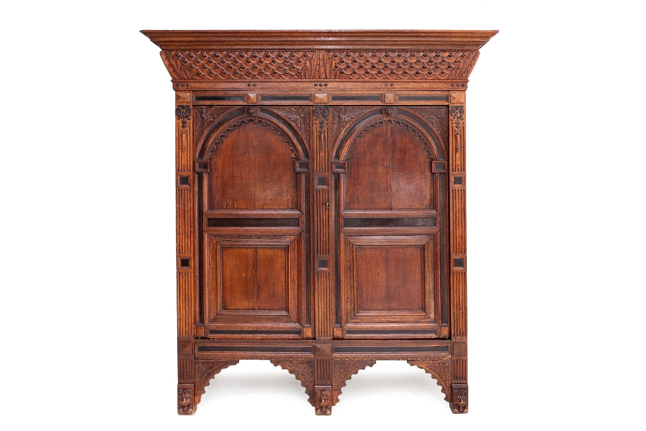 Dutch Renaissance Cabinet In Oak - 1700s