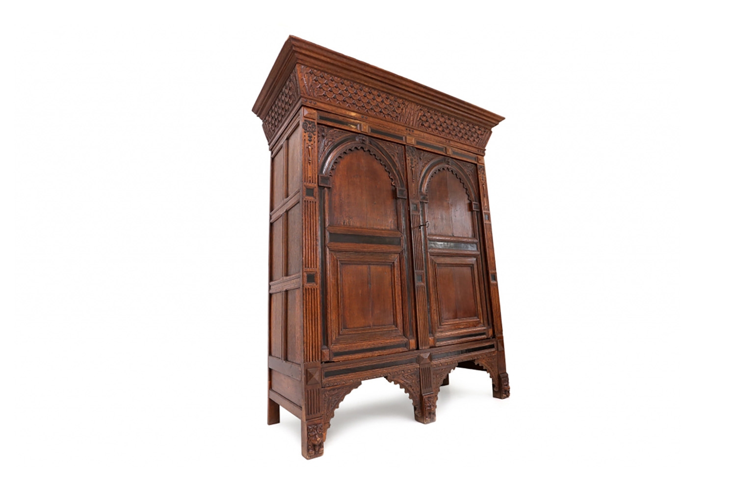 Dutch Renaissance Cabinet In Oak - 1700s