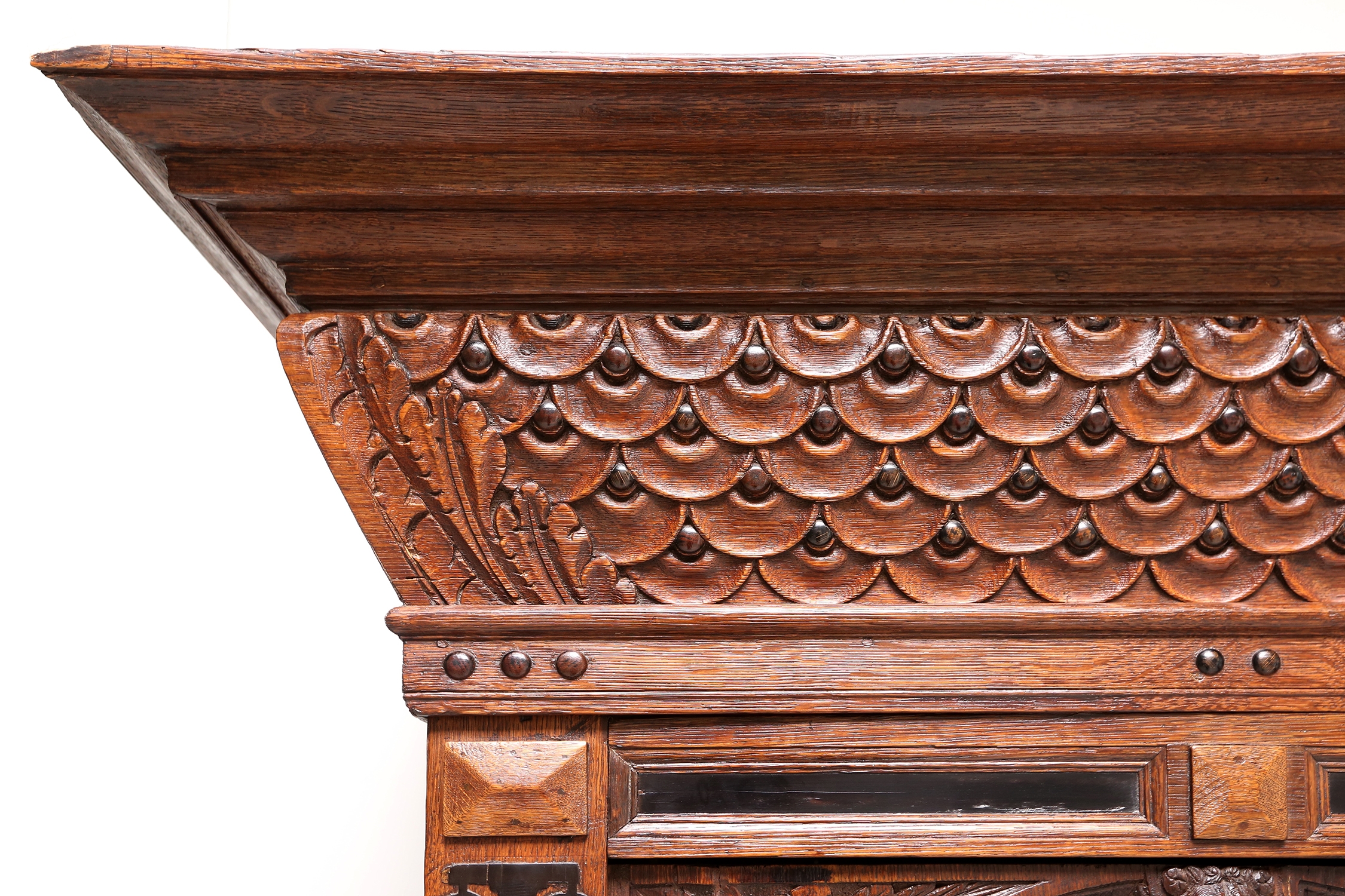 Dutch Renaissance Cabinet In Oak - 1700s