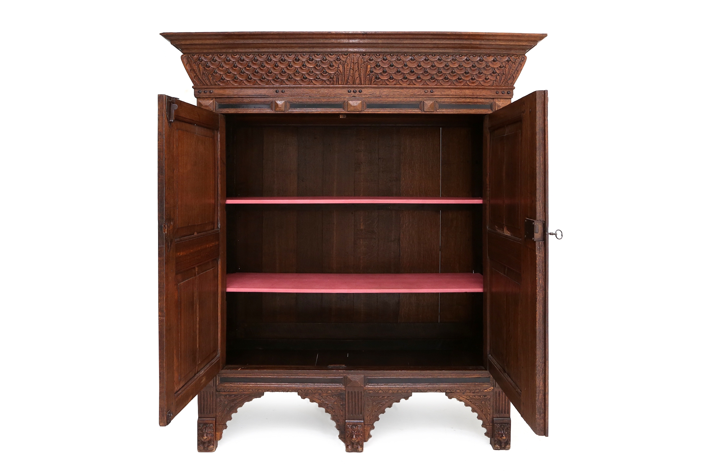 Dutch Renaissance Cabinet In Oak - 1700s
