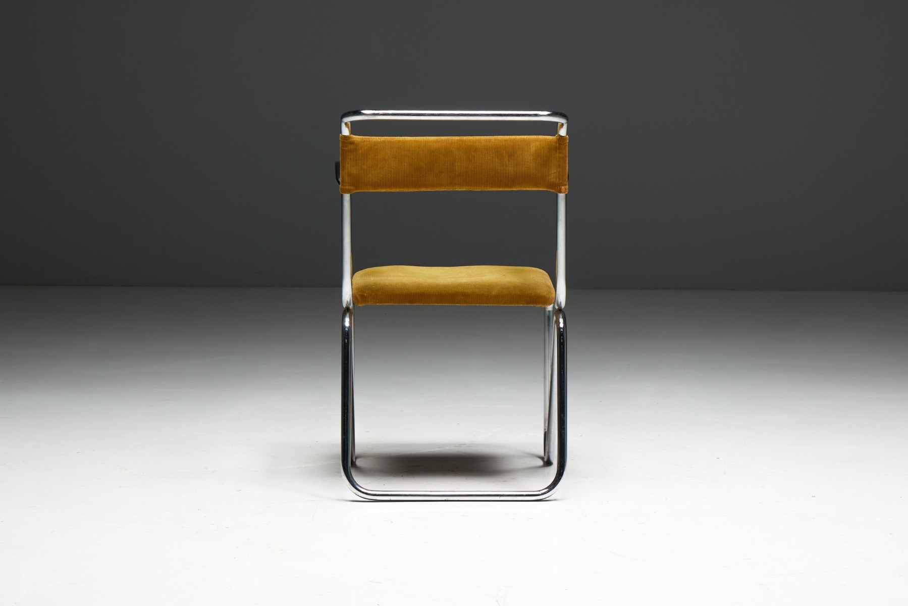'Diagonaalstoel' Armchair by W.H. Gispen, Netherlands - circa 1930