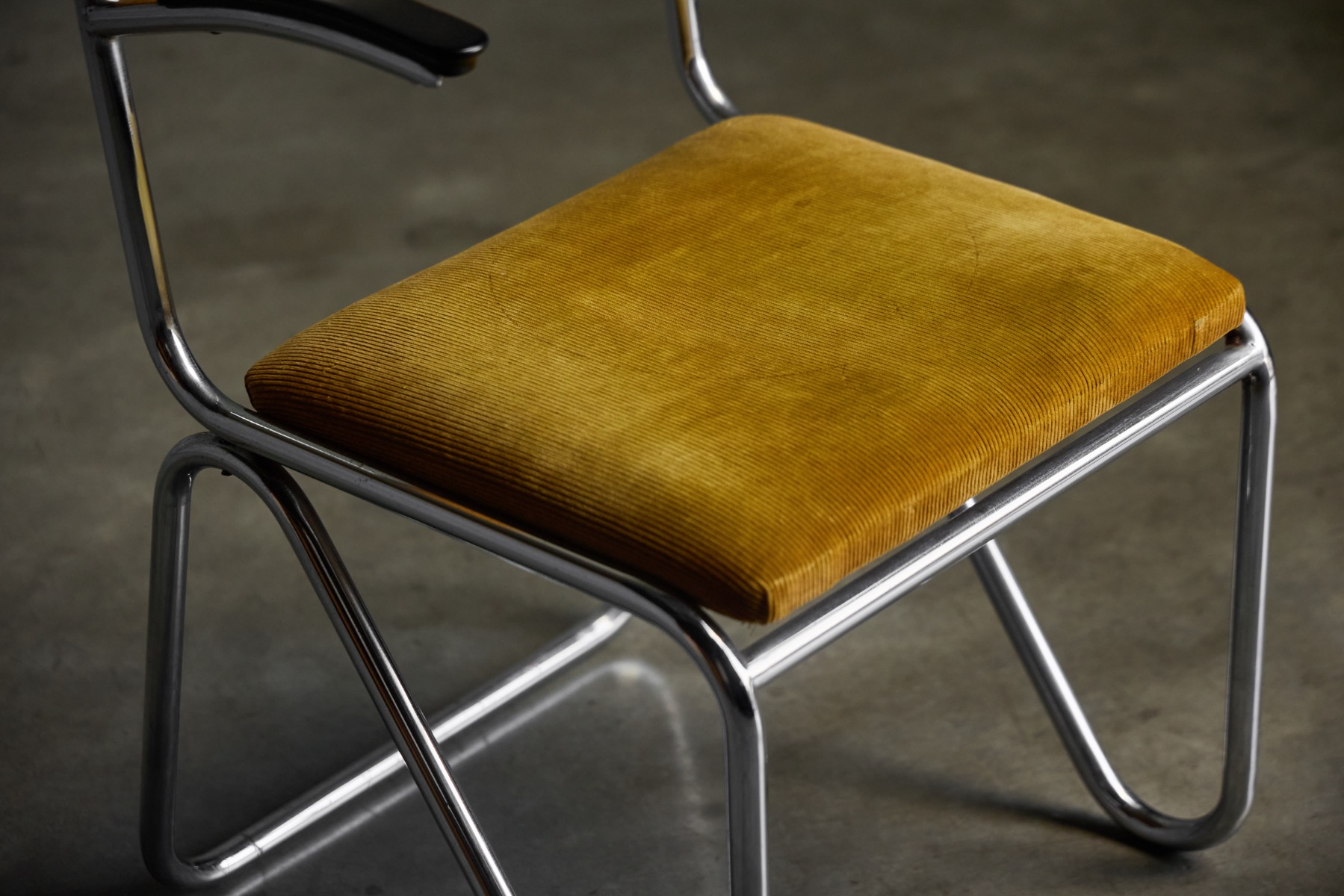 'Diagonaalstoel' Armchair by W.H. Gispen, Netherlands - circa 1930