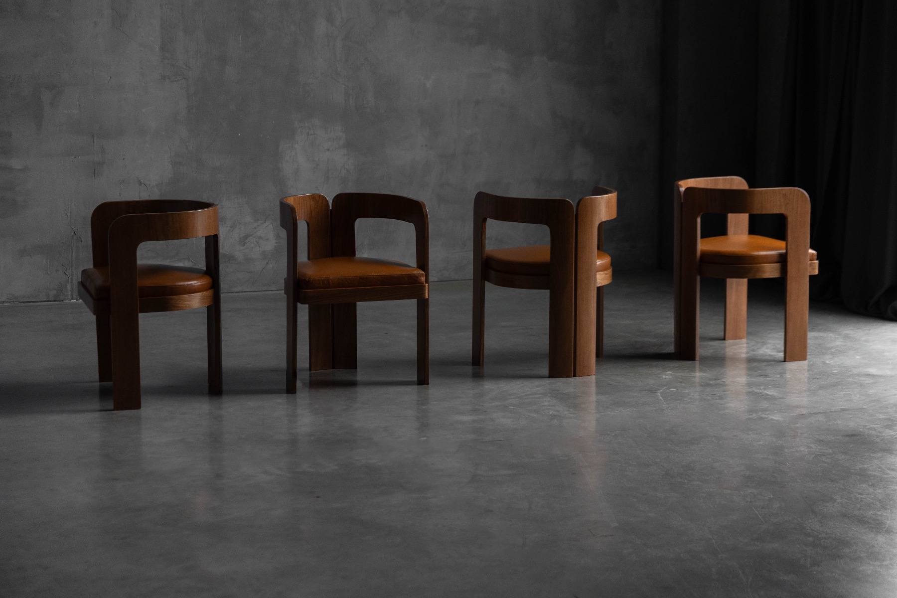 Dining Chairs by Marzio Cecchi, Italy - 1970s