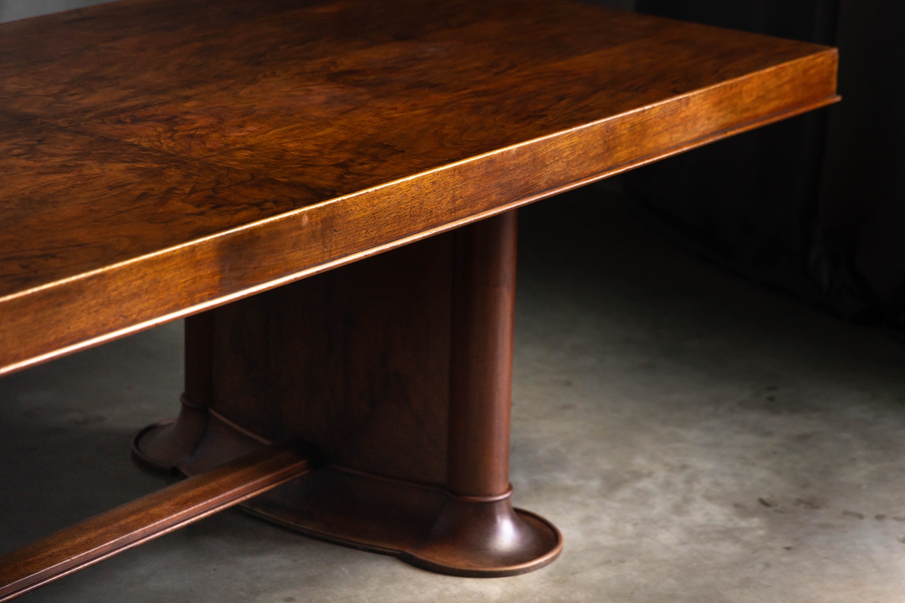 Dining Table Attributed to Ateliers Leleu, France - 1940s