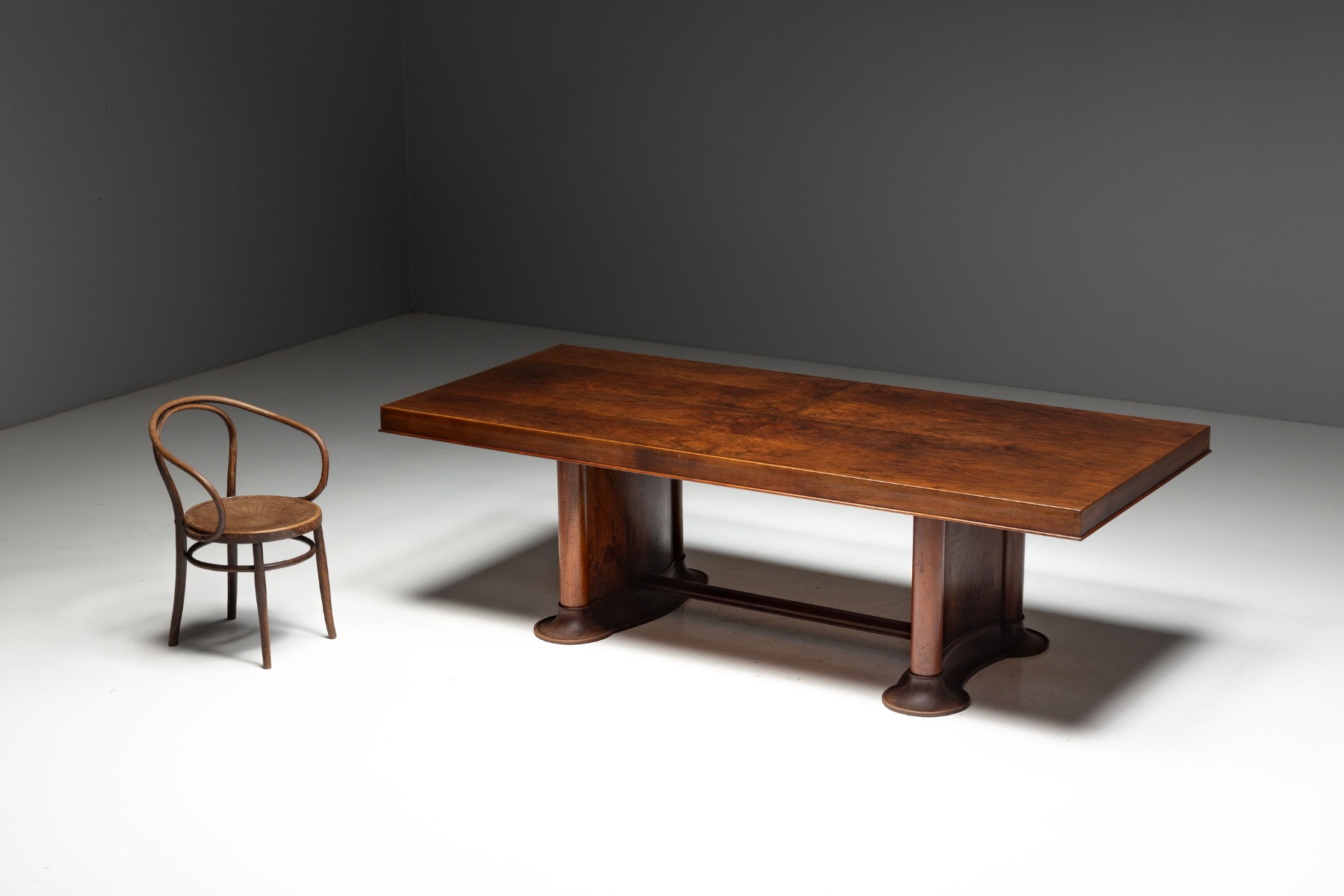 Dining Table Attributed to Ateliers Leleu, France - 1940s