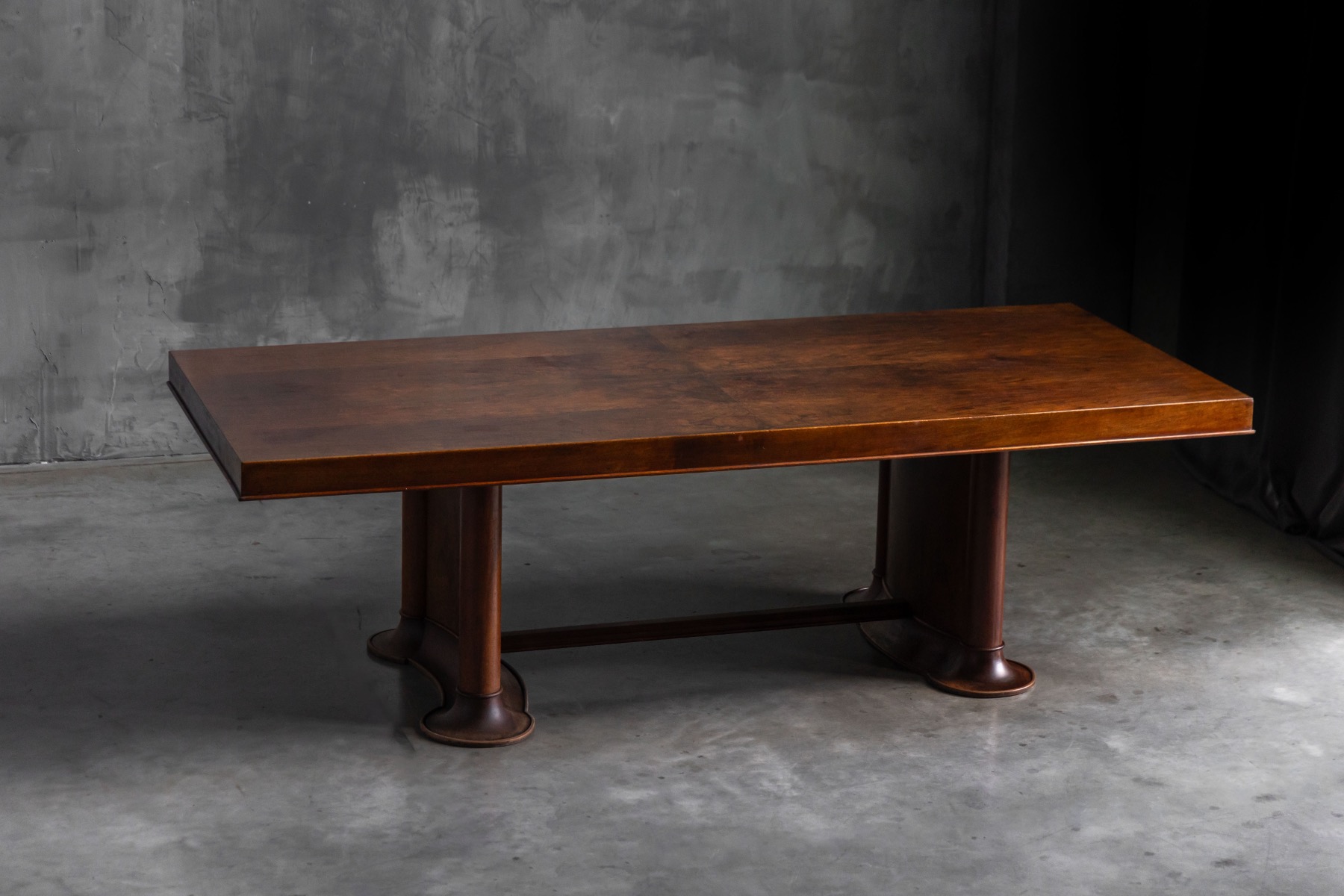 Dining Table Attributed to Ateliers Leleu, France - 1940s