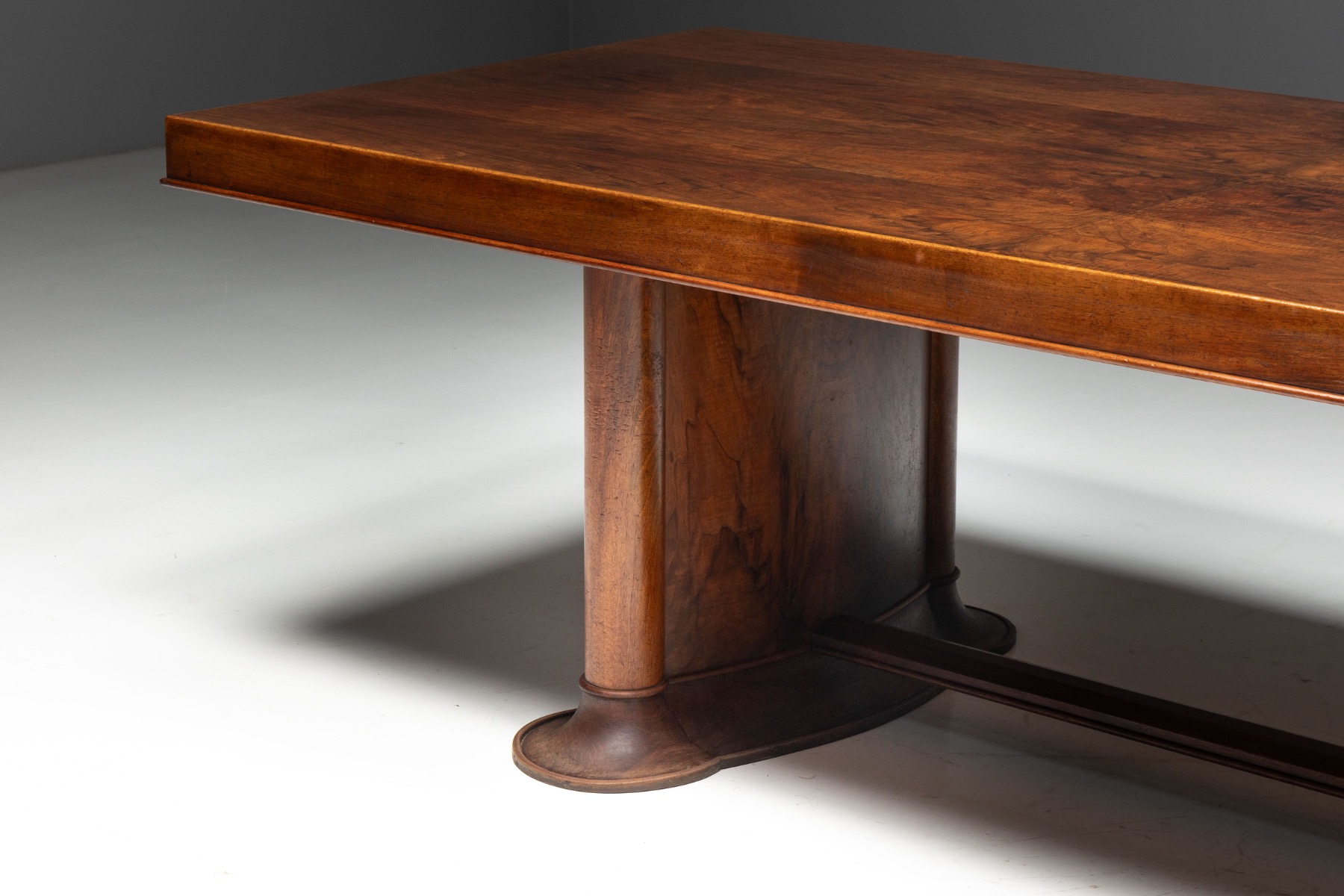 Dining Table Attributed to Ateliers Leleu, France - 1940s