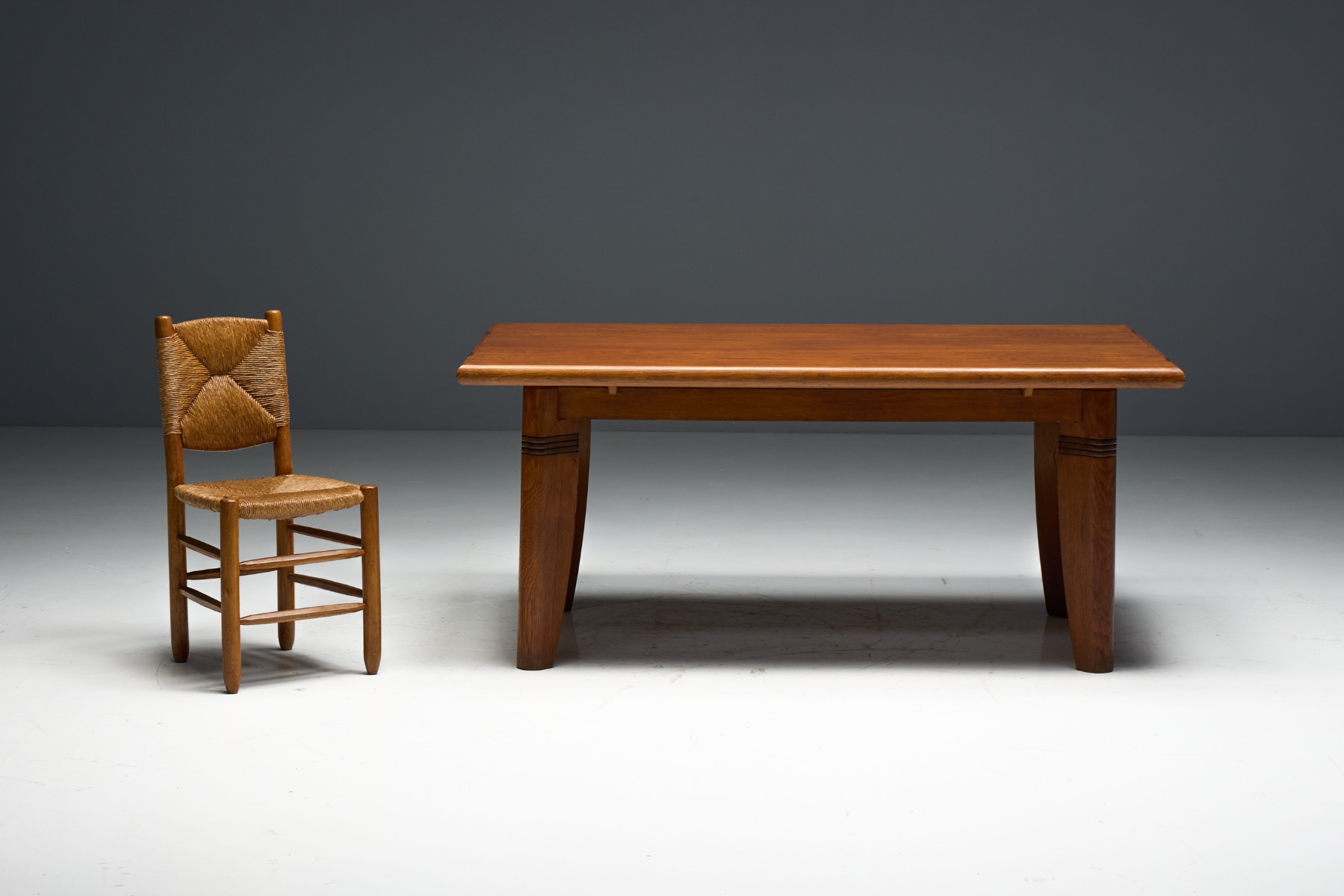 Dining Table Attributed to Charles Dudouyt, France - 1940s