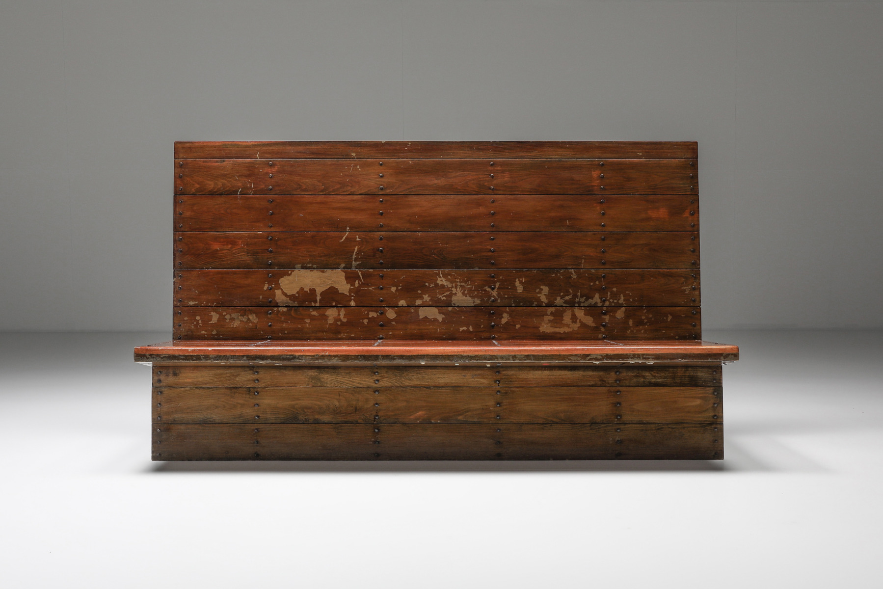 Dom Hans Van Der Laan Bench Bossche School - 1950s
