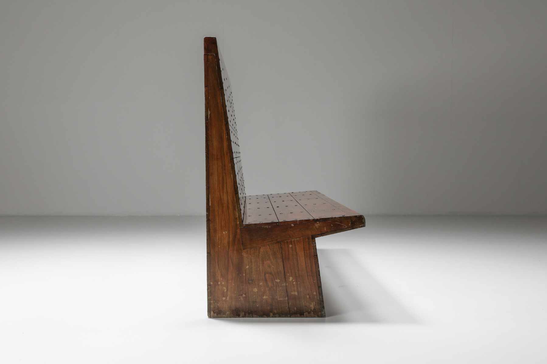 Dom Hans Van Der Laan Bench Bossche School - 1950s