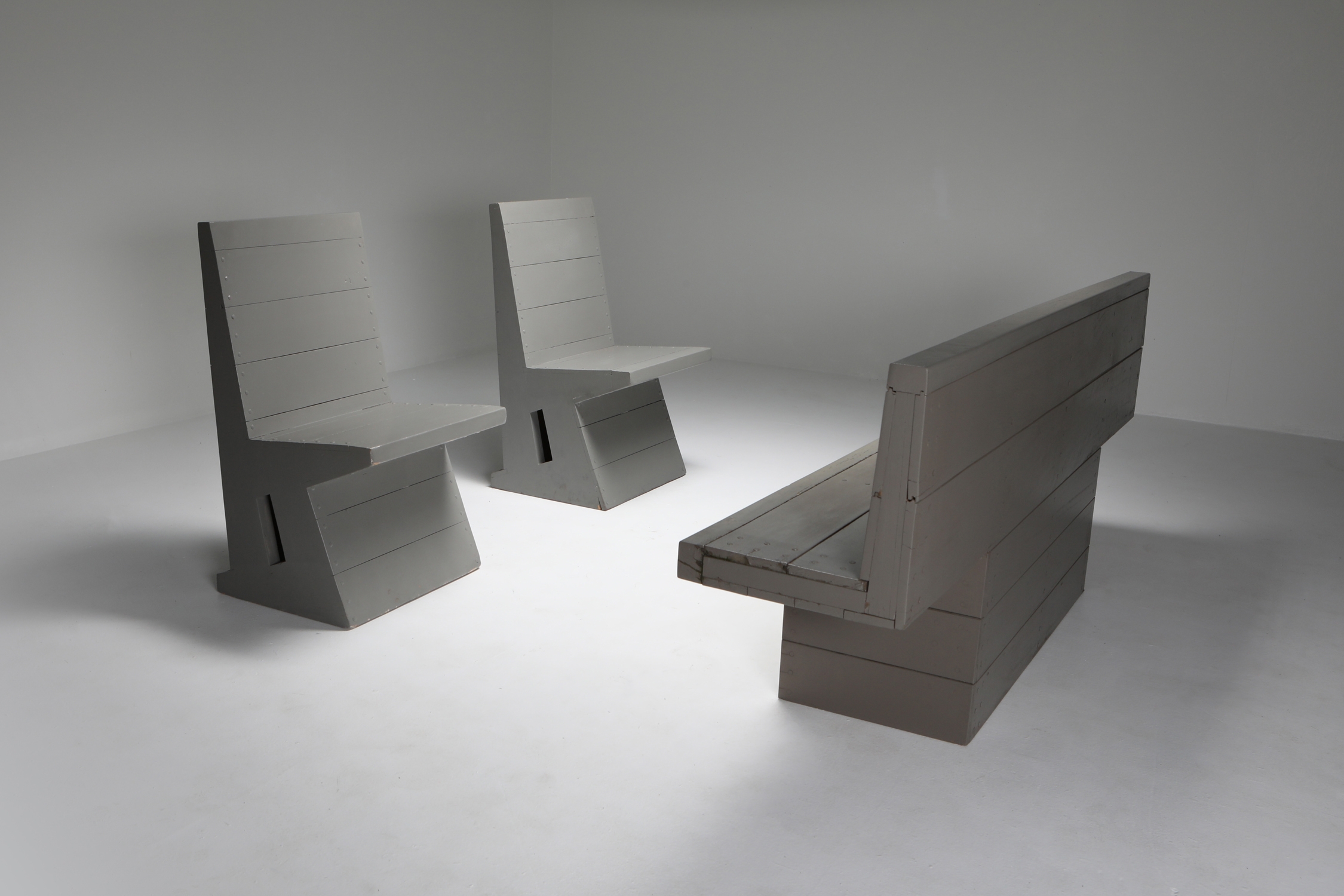 Dom Hans van der Laan Bench - 1960's