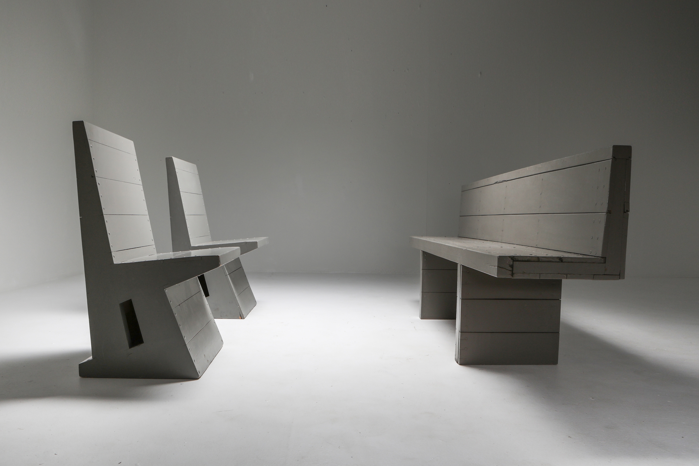 Dom Hans van der Laan Bench - 1960's