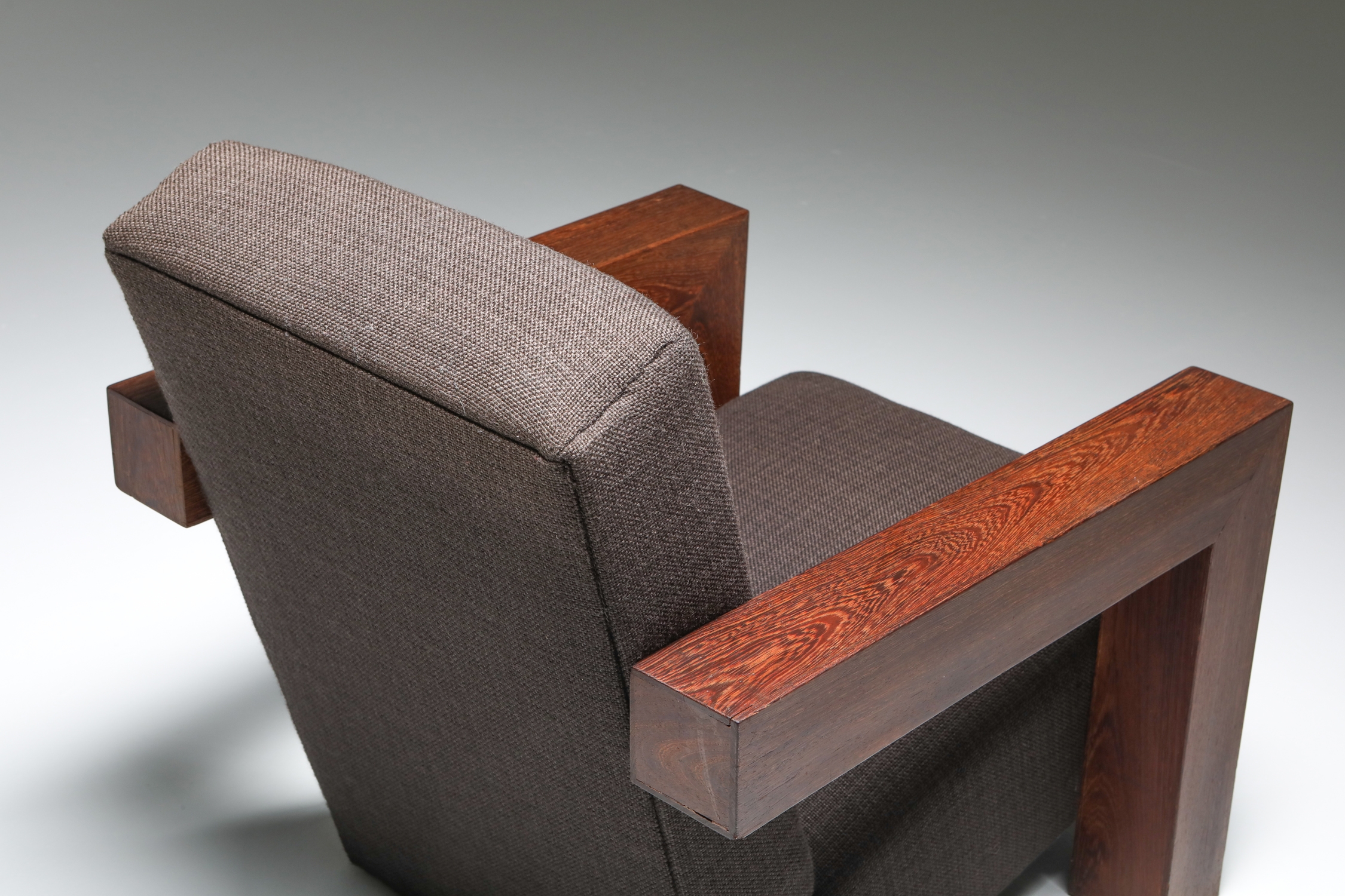 Rietveld's Utrecht Chair with Wooden Frame - 1960s
