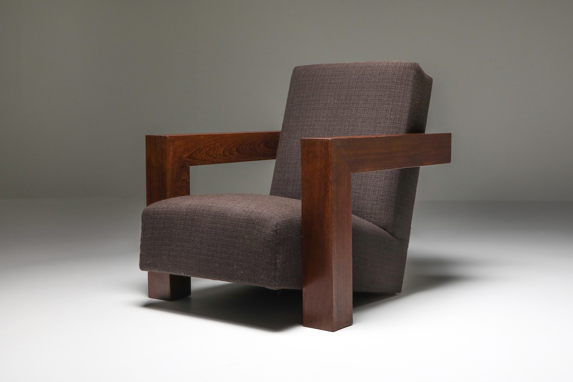 Rietveld's Utrecht Chair with Wooden Frame - 1960s