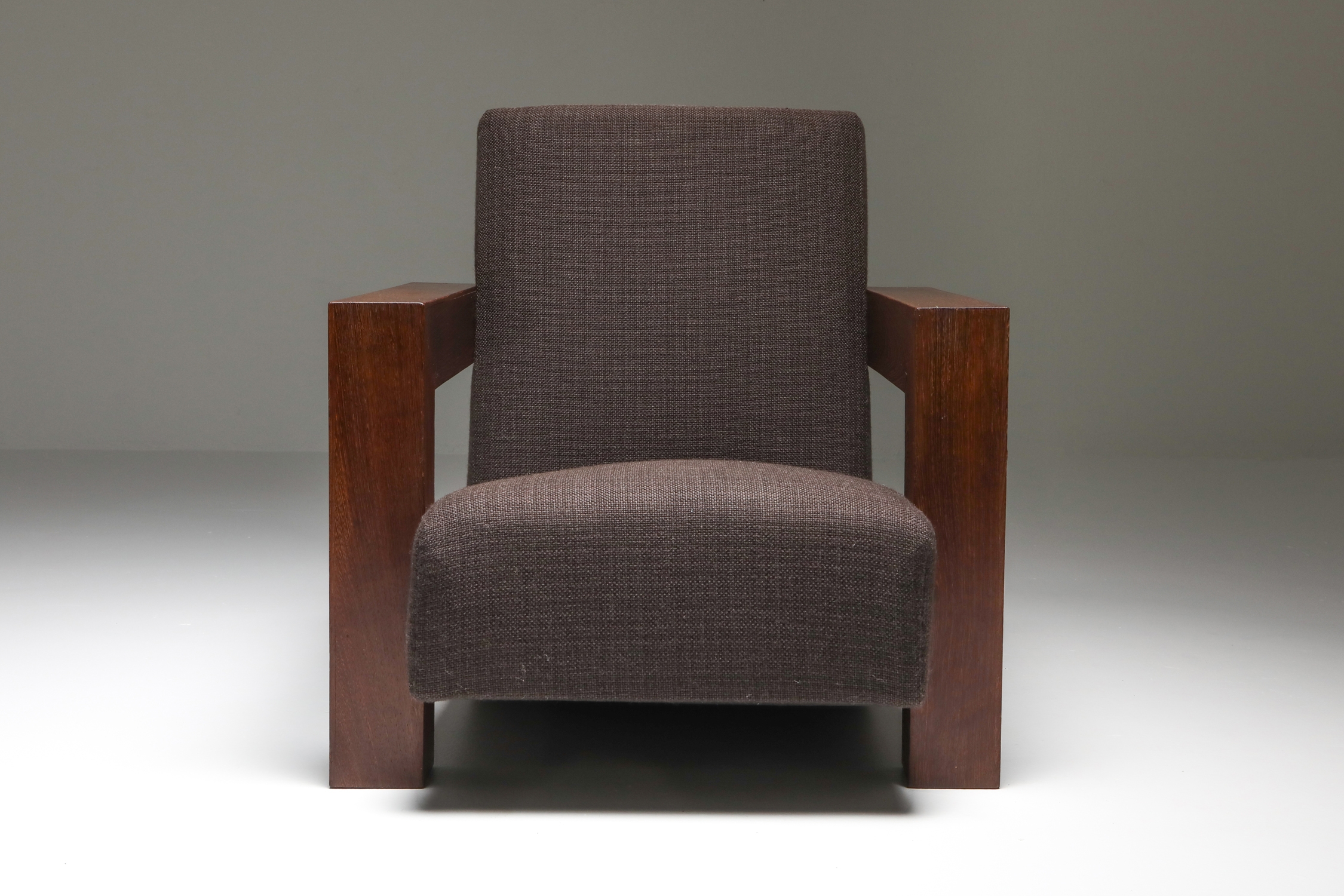 Rietveld's Utrecht Chair with Wooden Frame - 1960s