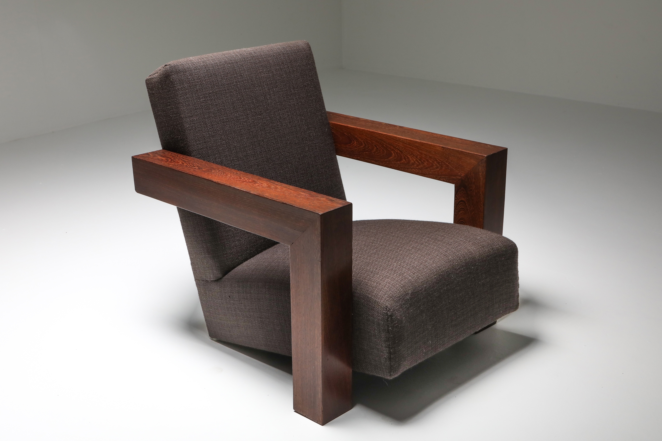 Rietveld's Utrecht Chair with Wooden Frame - 1960s