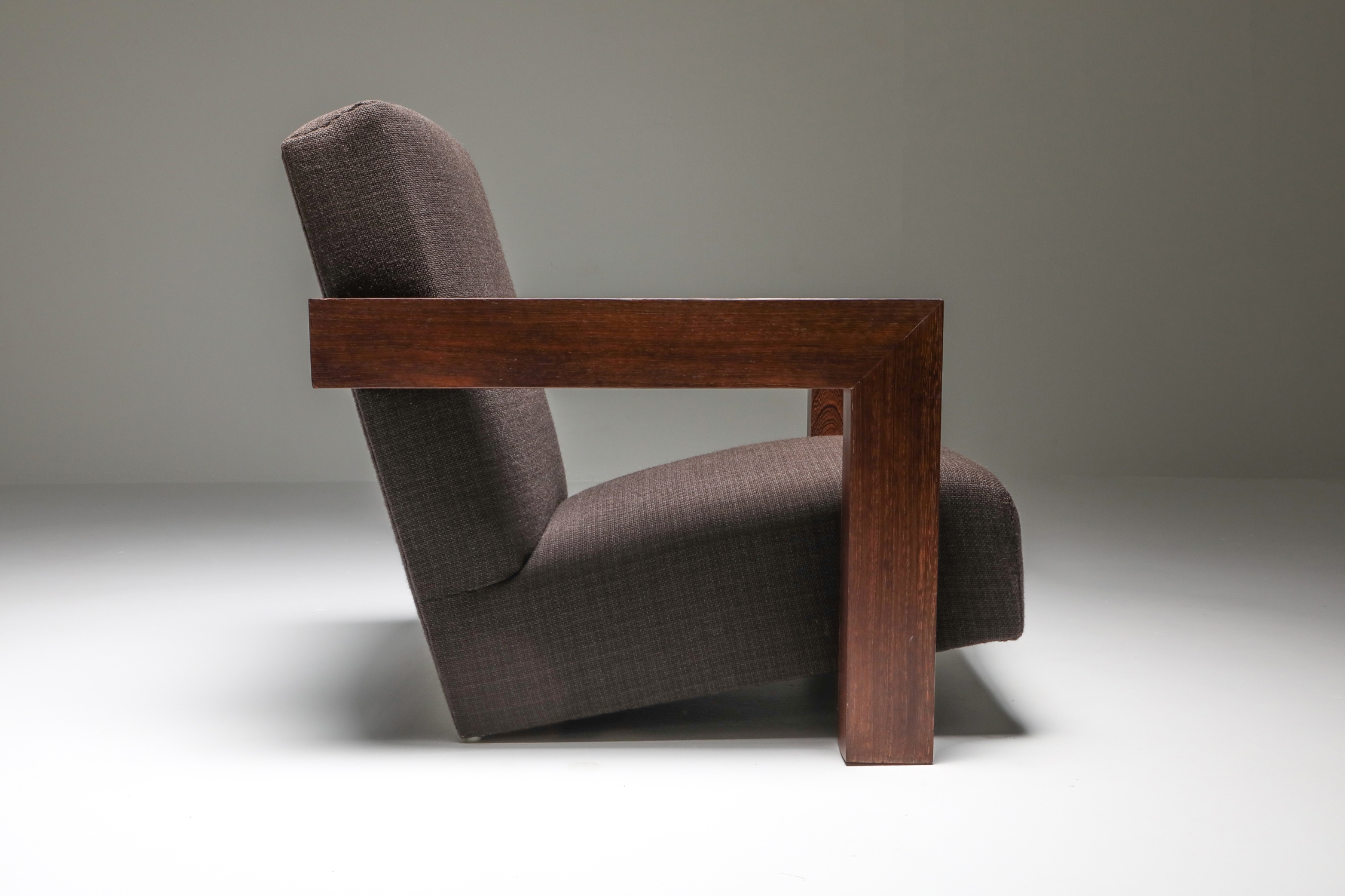 Rietveld's Utrecht Chair with Wooden Frame - 1960s