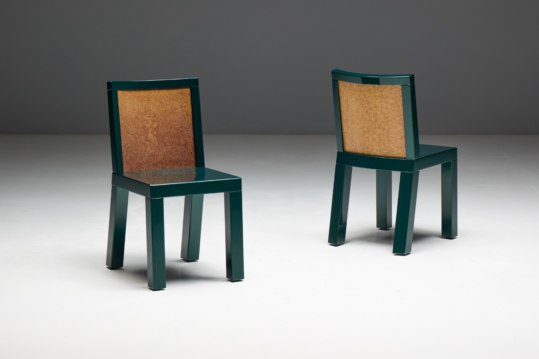 Donau Dining Set by Ettore Sottsass and Marco Zanini for Leitner, Italy - 1980s