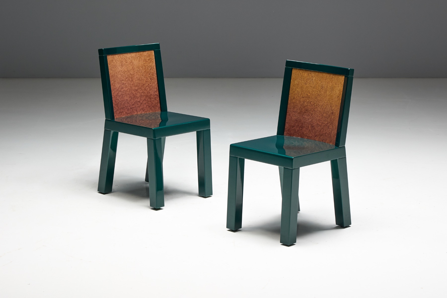 Donau Dining Set by Ettore Sottsass and Marco Zanini for Leitner, Italy - 1980s