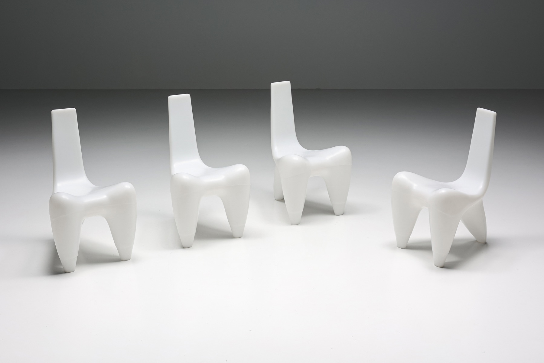 Galactica Lounge Chairs by Douglas Mount  - 1990s