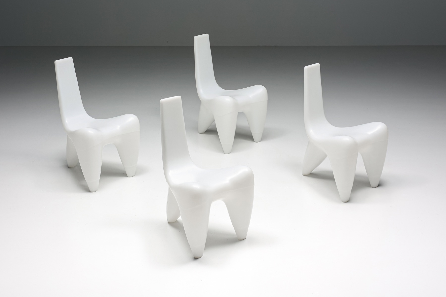 Galactica Lounge Chairs by Douglas Mount  - 1990s