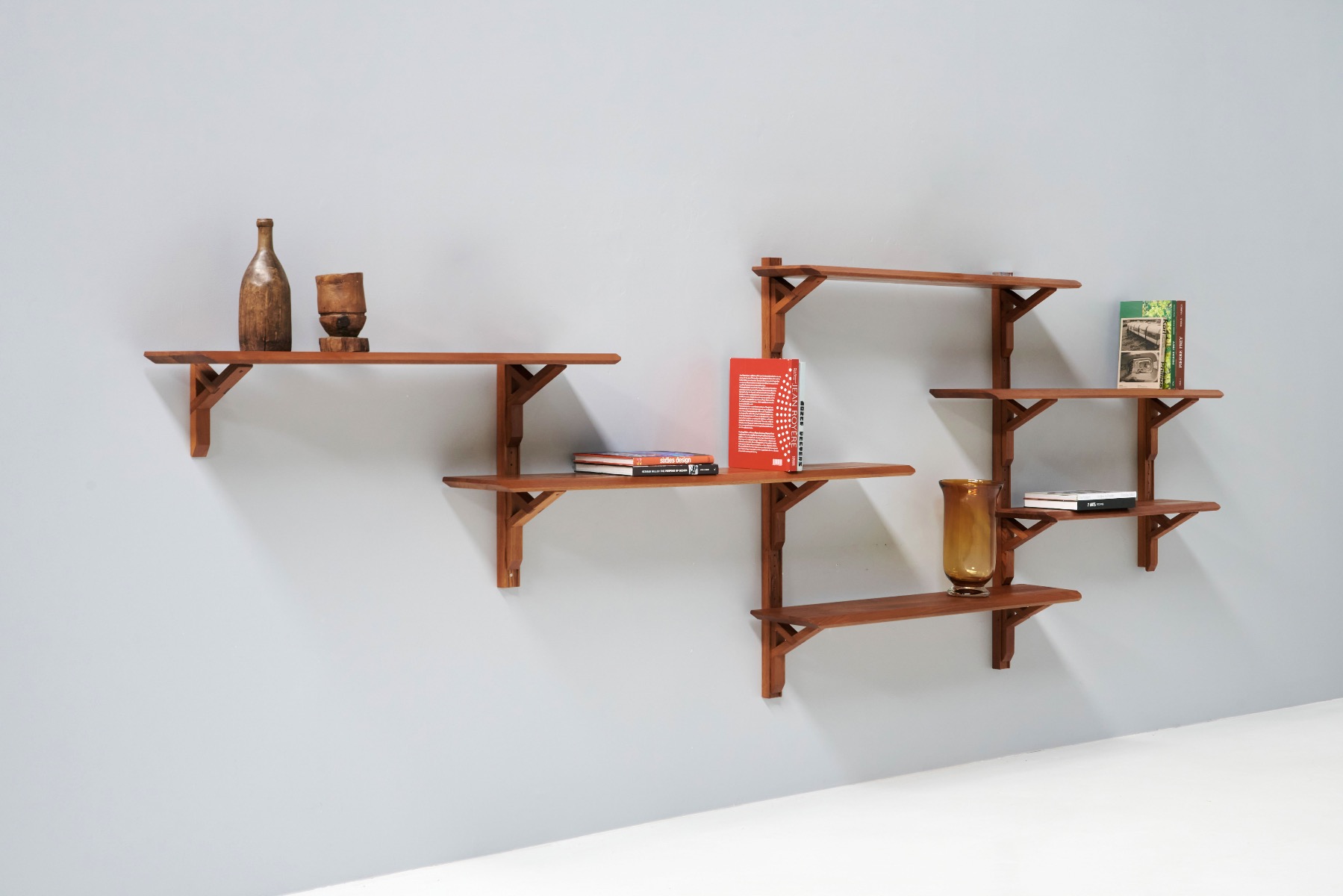 Bookshelf B30 in Solid Elm by Pierre Chapo - 1960s