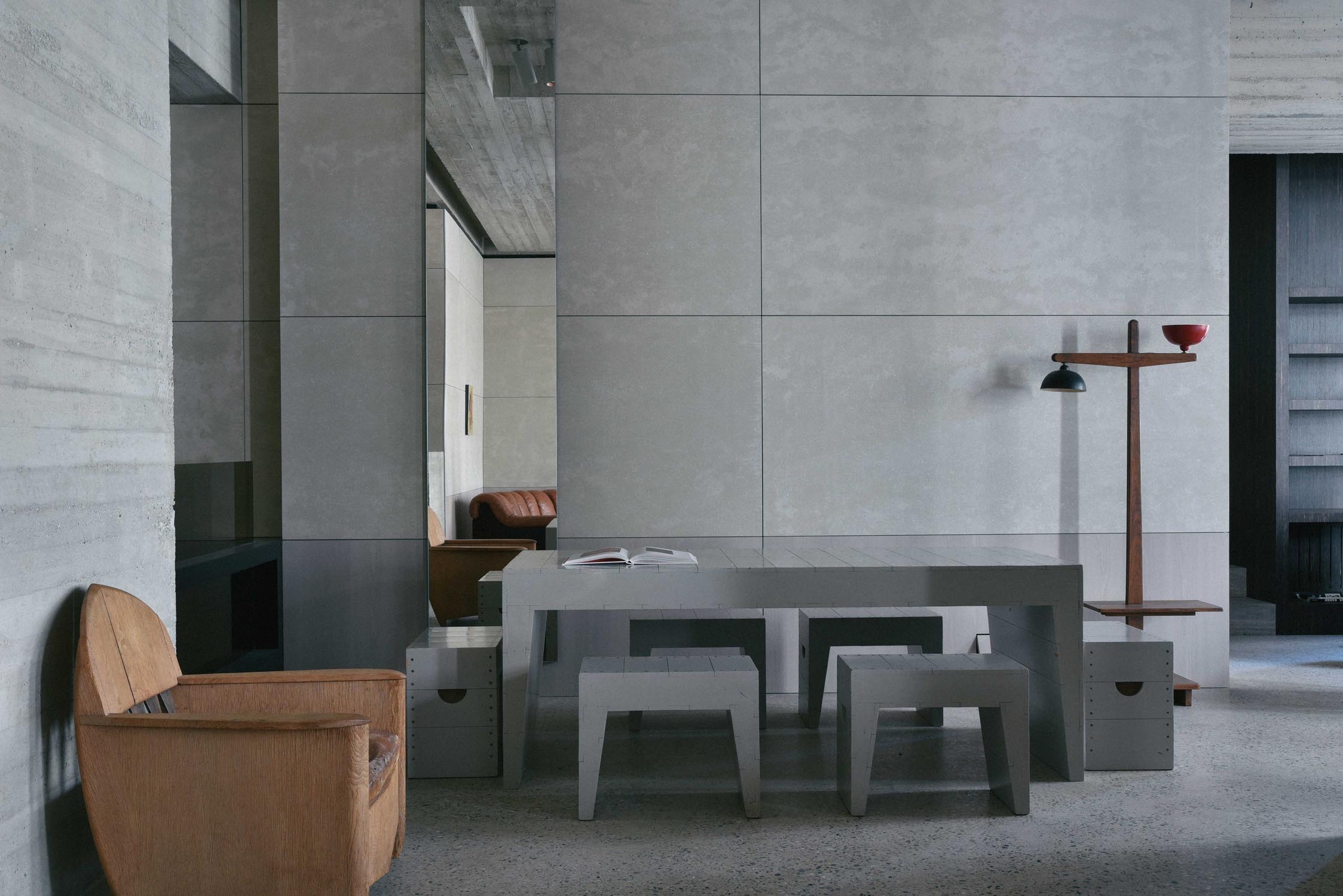 'Standard' Floor Lamp PJ-100101 by Pierre Jeanneret - 1955