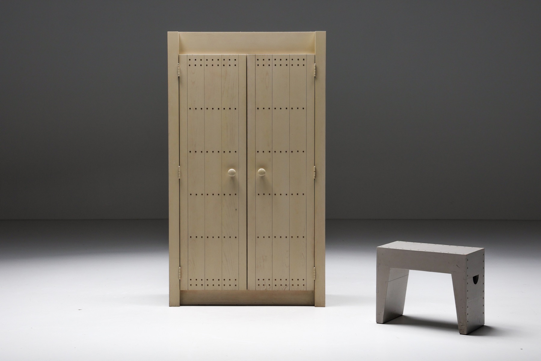 Bossche School Two-Door Cabinet - 1980's