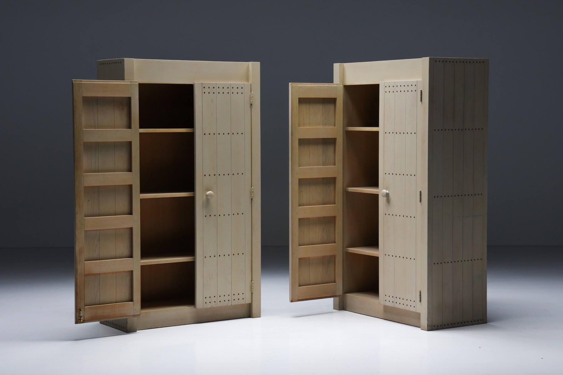 Bossche School Two-Door Cabinet - 1980's
