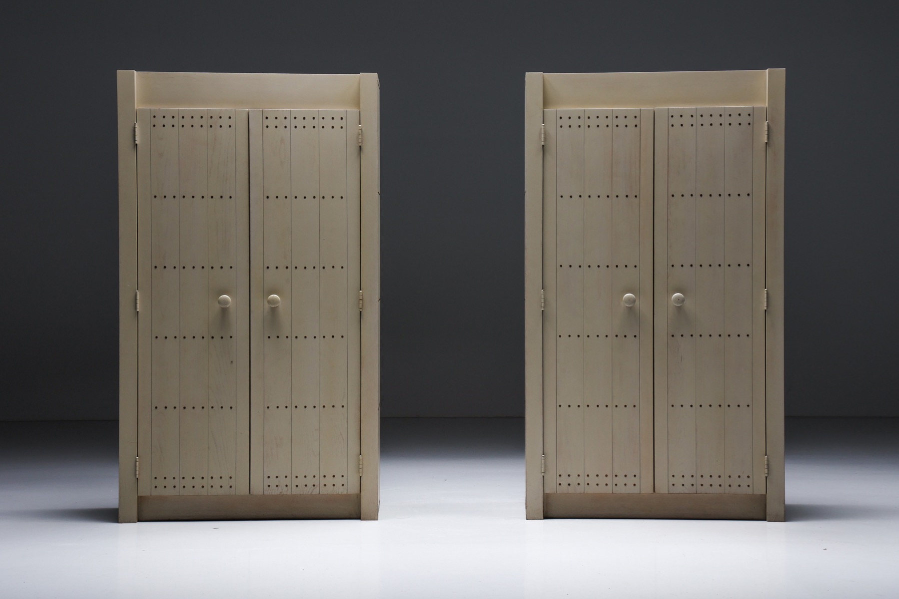 Bossche School Two-Door Cabinet - 1980's