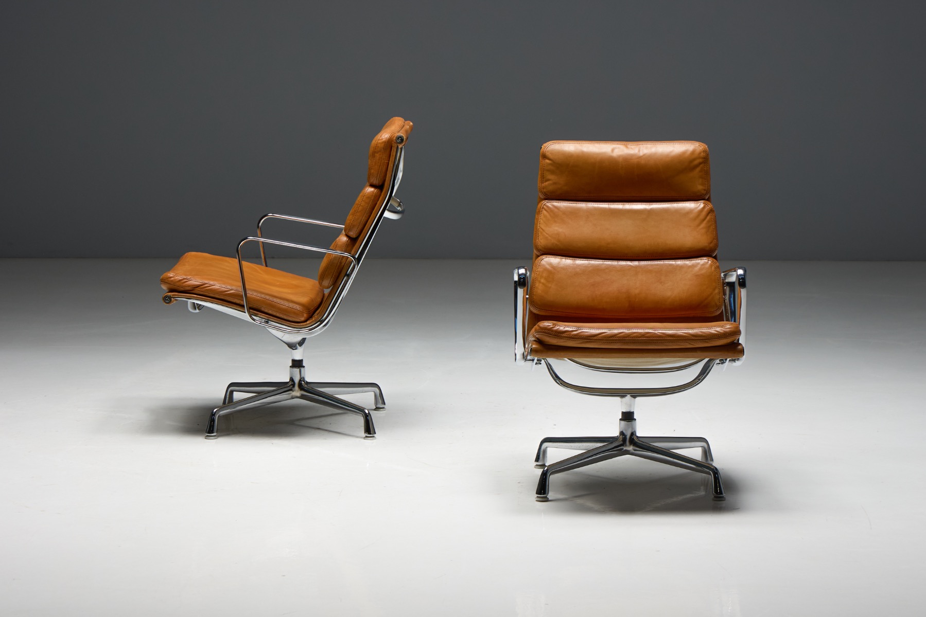 EA216 Soft Pad Chair by Charles and Ray Eames, USA – 1969