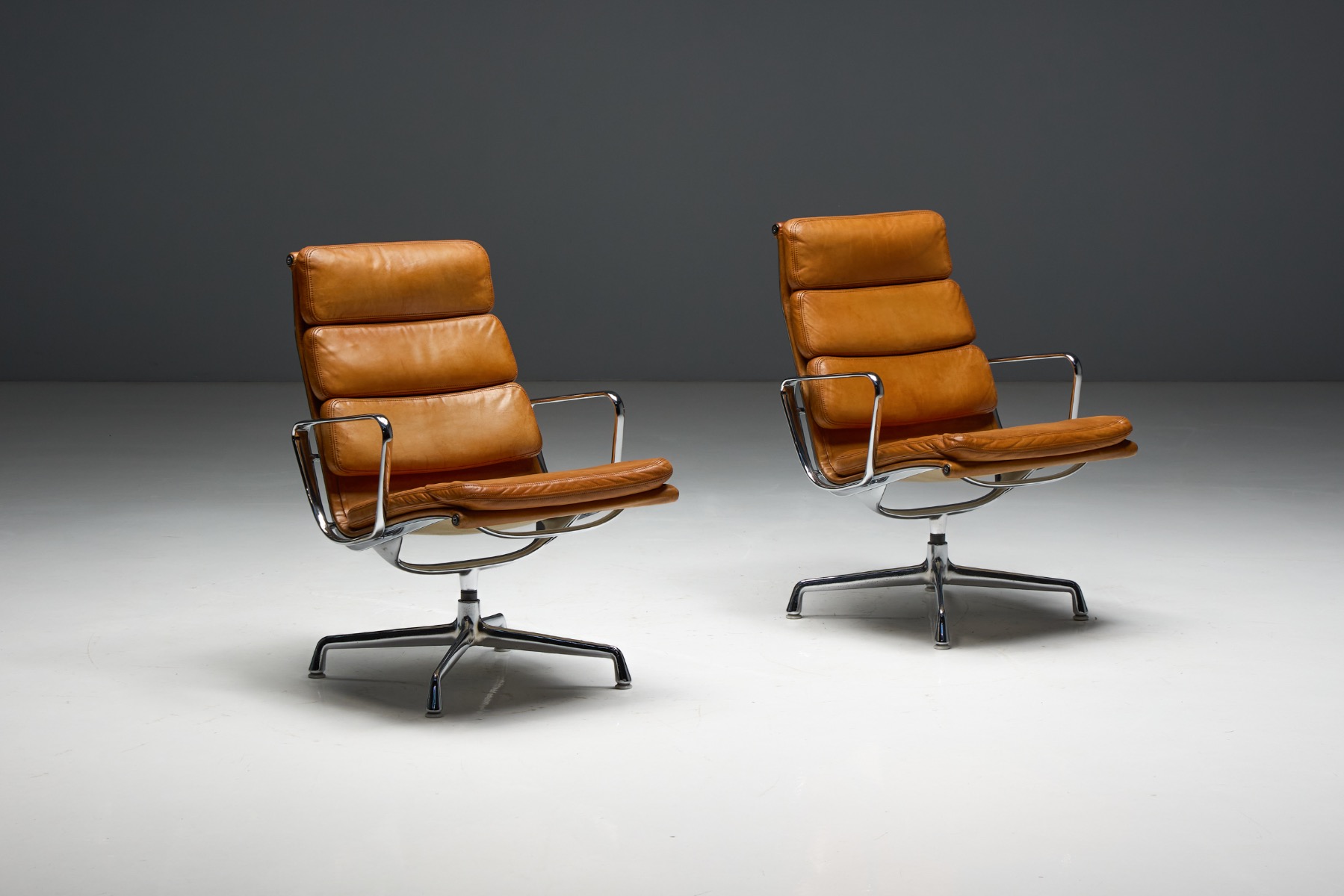 EA216 Soft Pad Chair by Charles and Ray Eames, USA – 1969