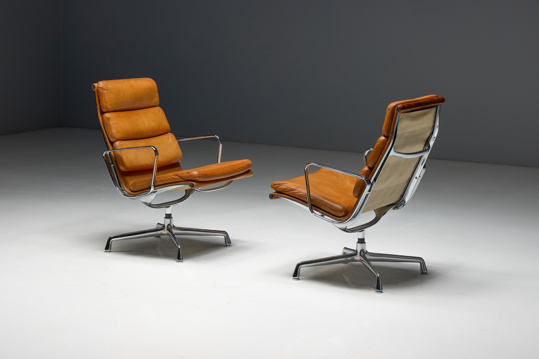EA216 Soft Pad Chair by Charles and Ray Eames, USA – 1969