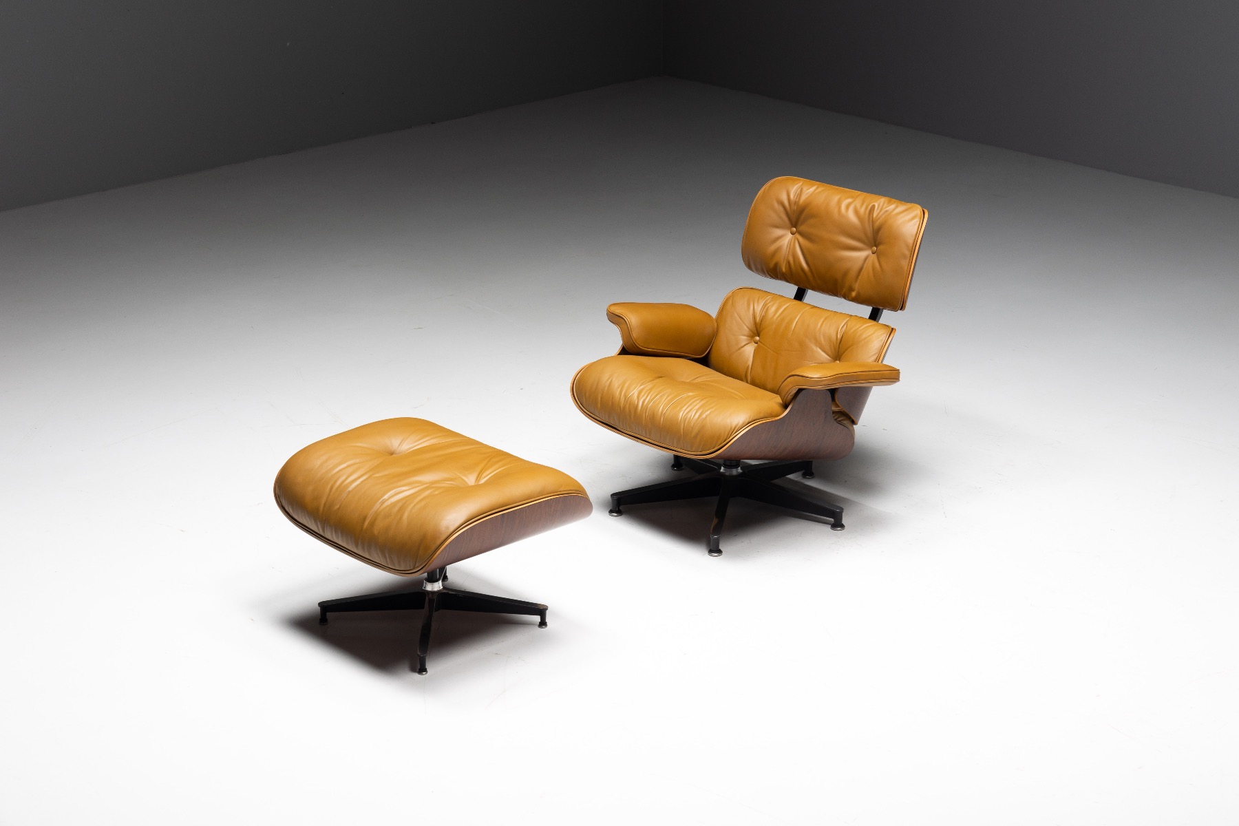 Eames Lounge Chair with Ottoman for Herman Miller - 1950s 