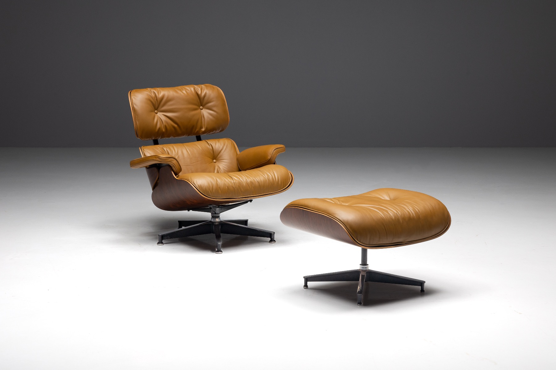 Eames Lounge Chair with Ottoman for Herman Miller - 1950s 