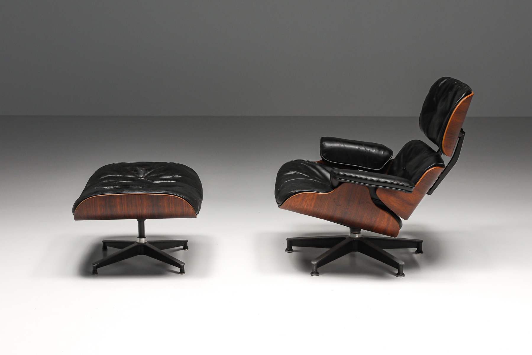 Eames Lounge Chair with Ottoman for Herman Miller, 1st edition - 1957