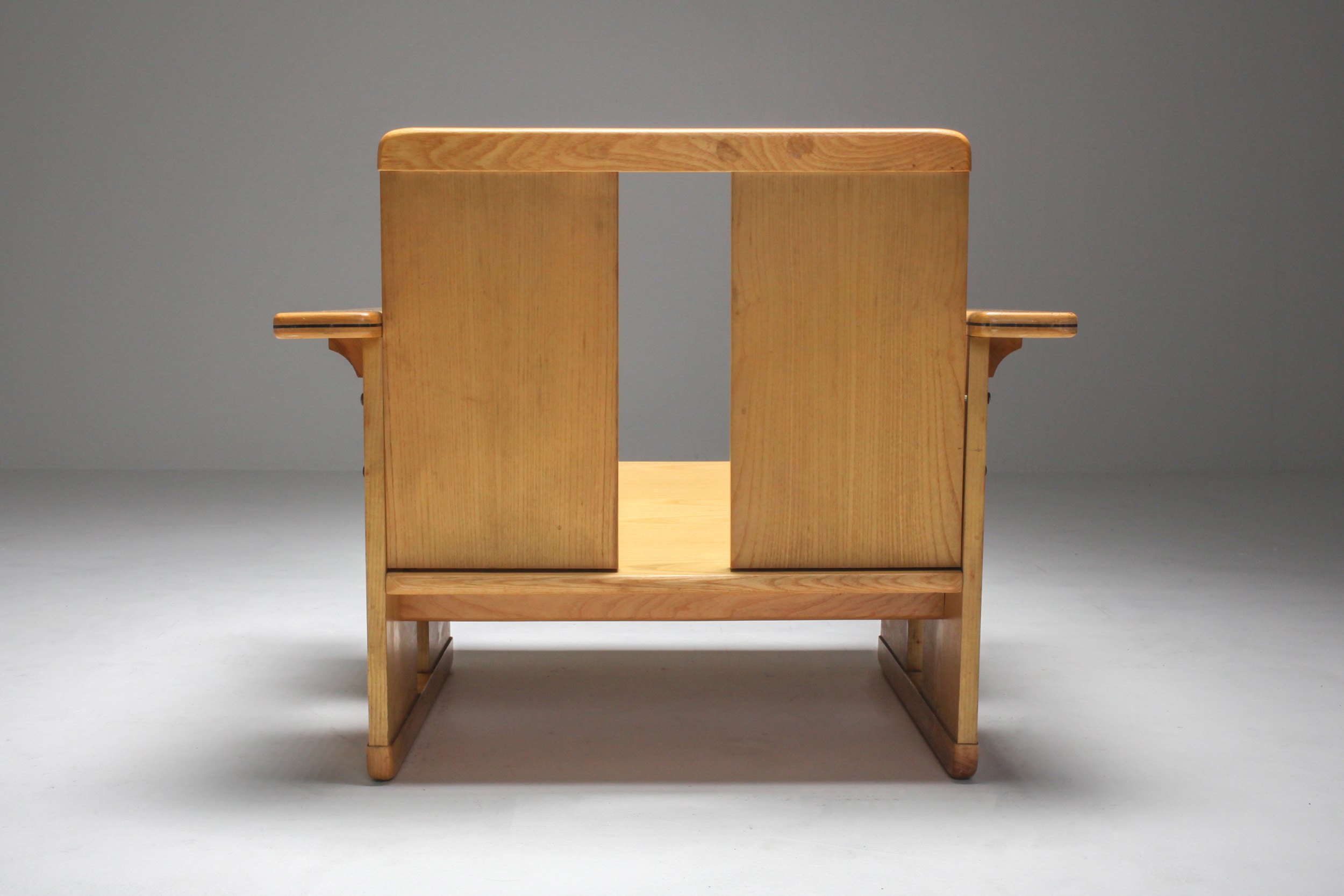 Afra & Tobia Scarpa crate chairs Maxalto - 1970s