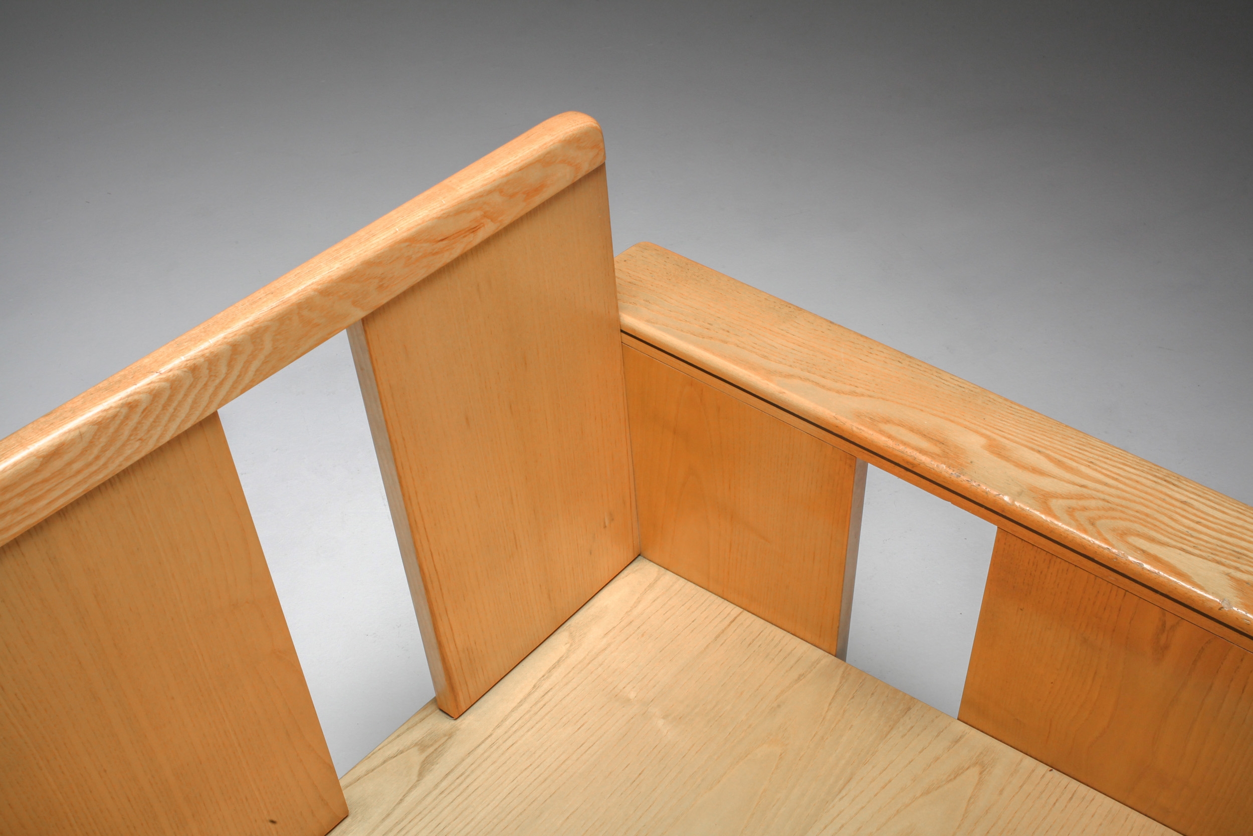 Afra & Tobia Scarpa crate chairs Maxalto - 1970s