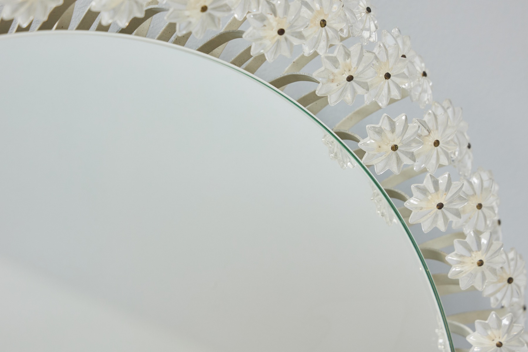 Illuminated Glass Mirror by Emil Stejnar for Rupert Nikoll - 1950s