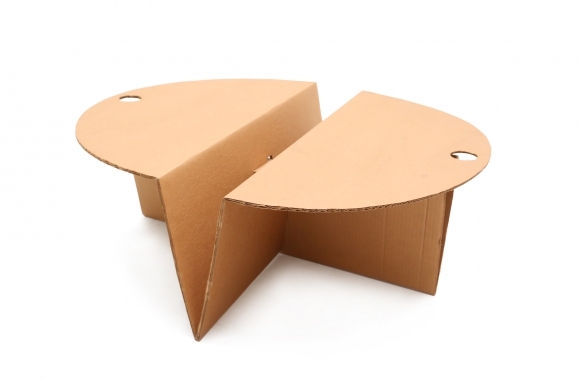 Eco-Design Cardboard Coffee Table, Olivier Leblois - 1993
