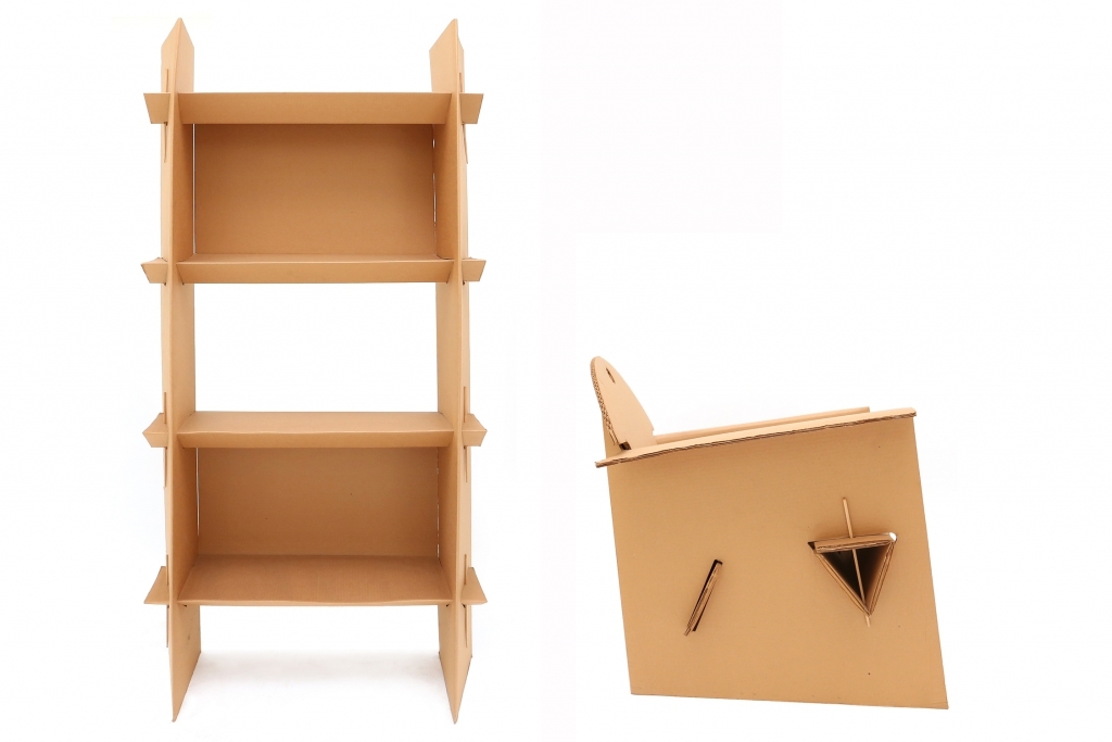 Eco-Design Cardboard Armchairs, Olivier Leblois - 1993