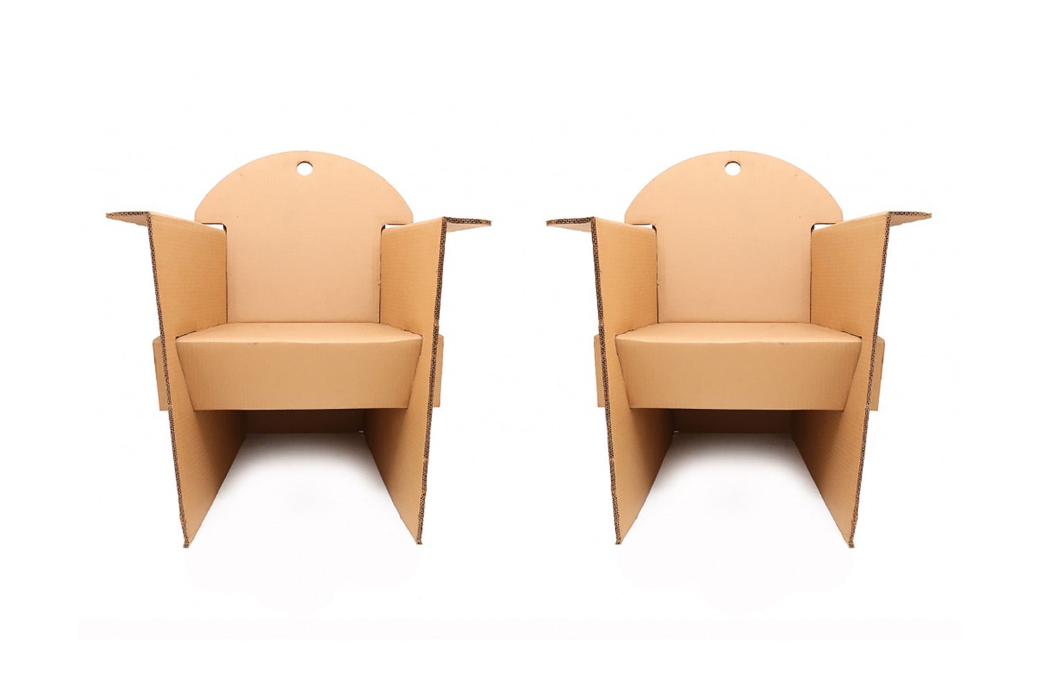 Eco-Design Cardboard Armchairs, Olivier Leblois - 1993