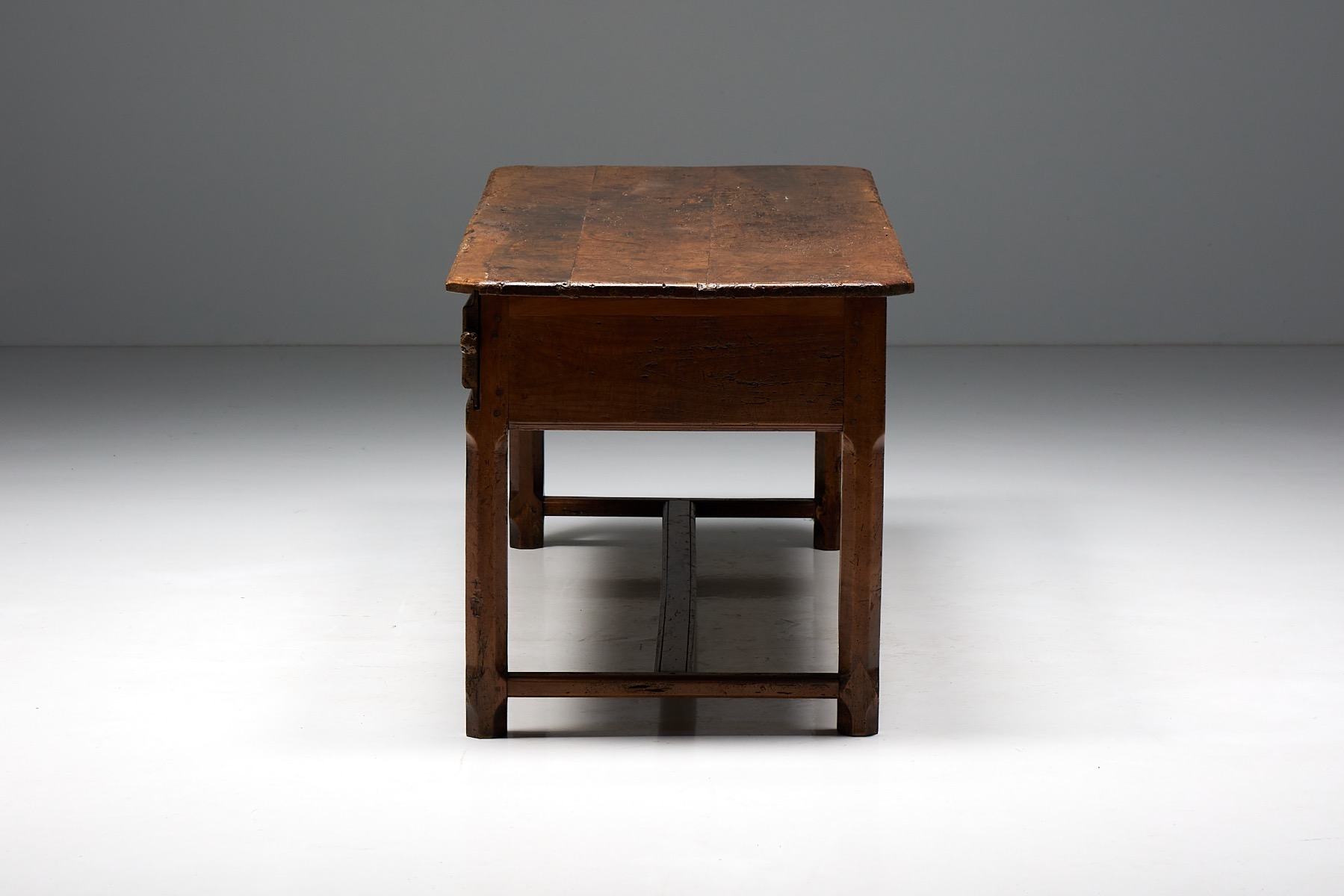 Rustic Art Populaire Table - 19th Century