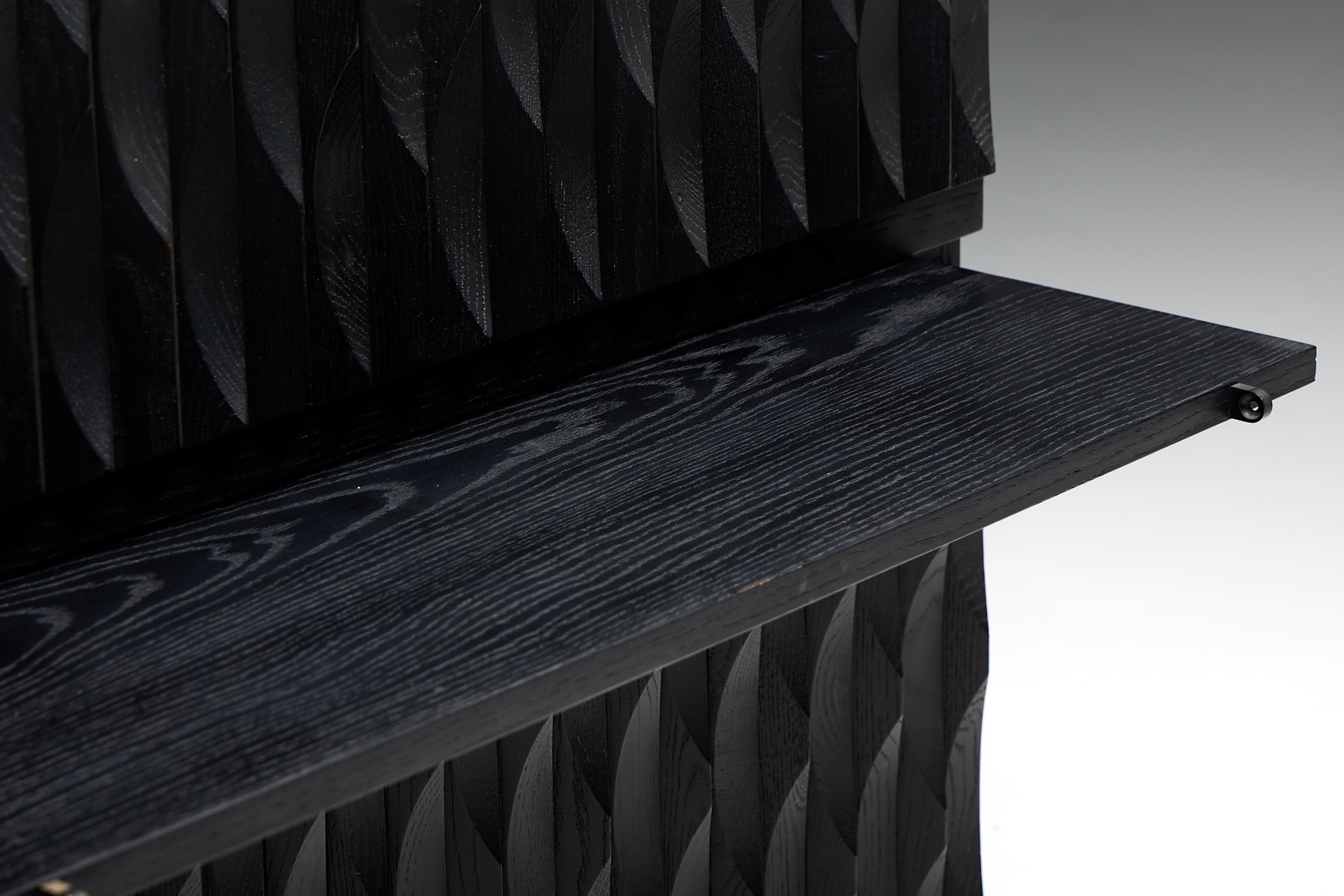 Brutalist Bar Cabinet by De Coene - 1970s